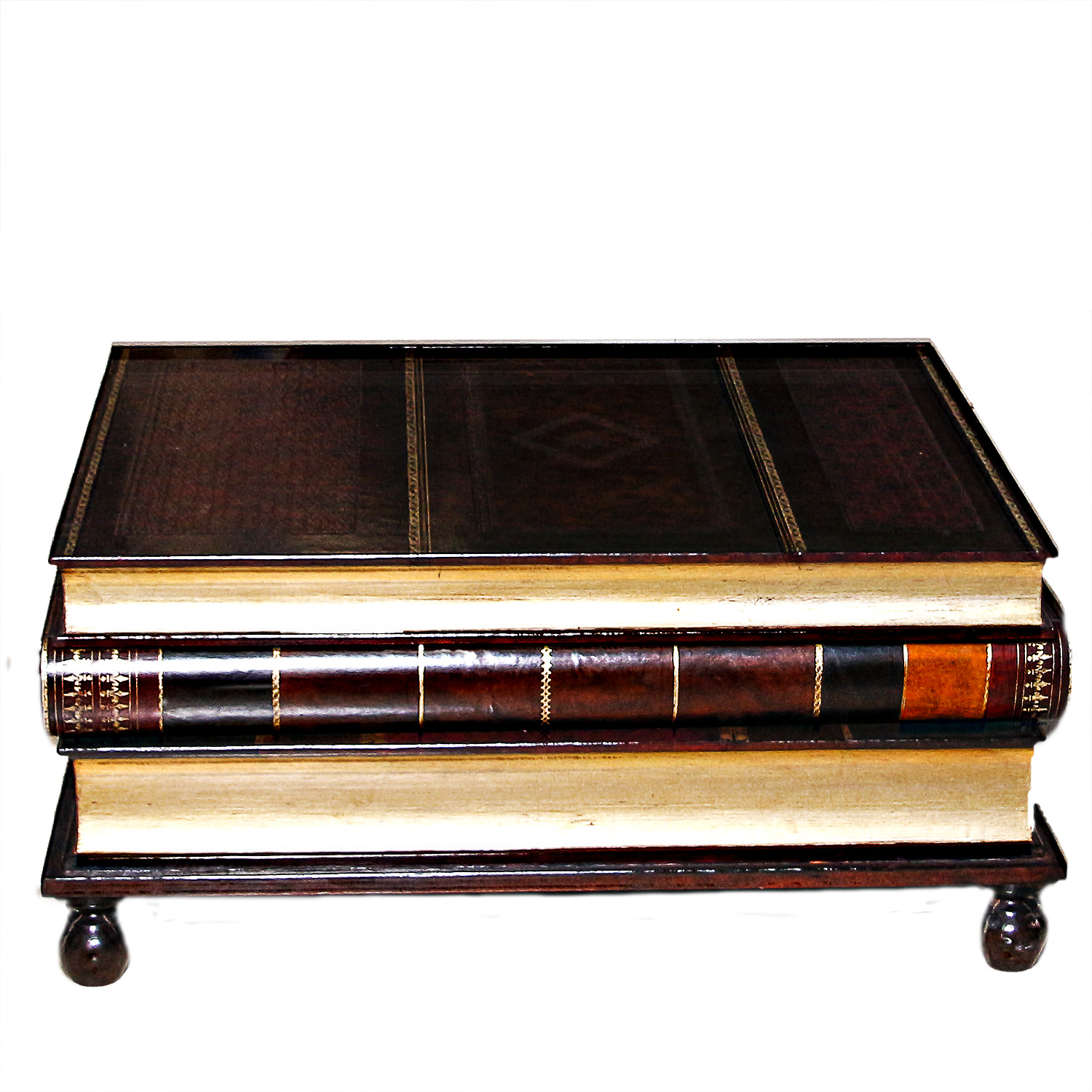 Stacked-Books Coffee Table by Maitland-Smith