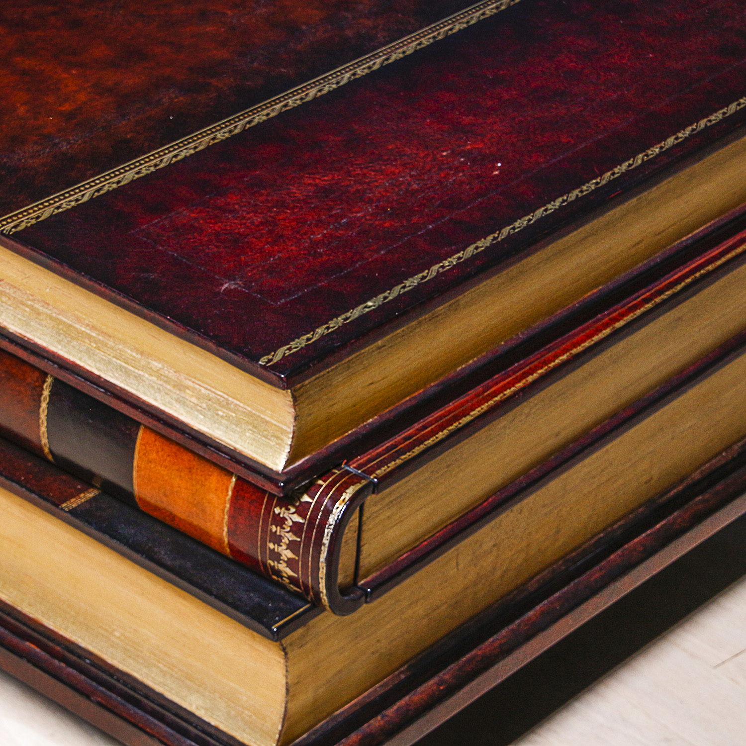 Stacked-Books Coffee Table by Maitland-Smith