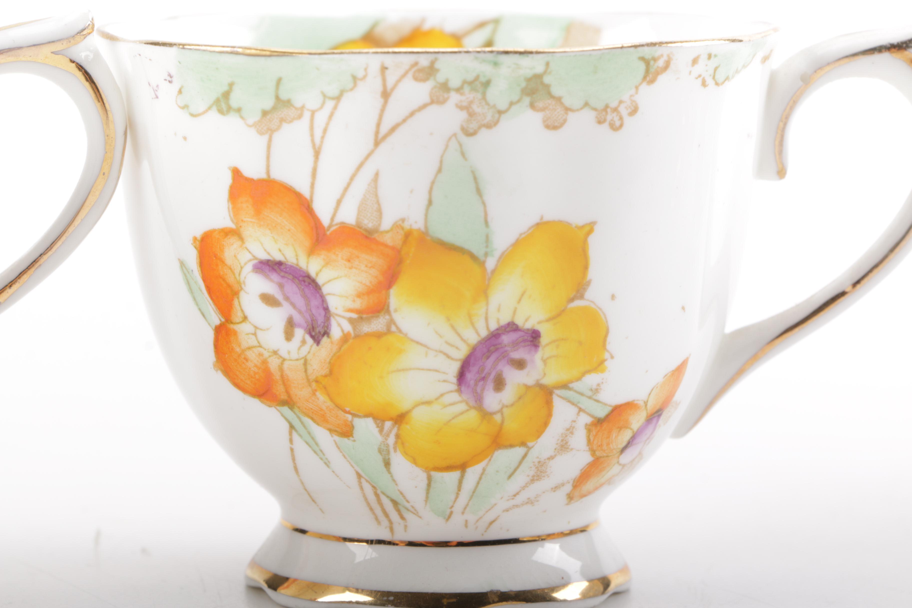 Assorted Teacups Featuring Tuscan