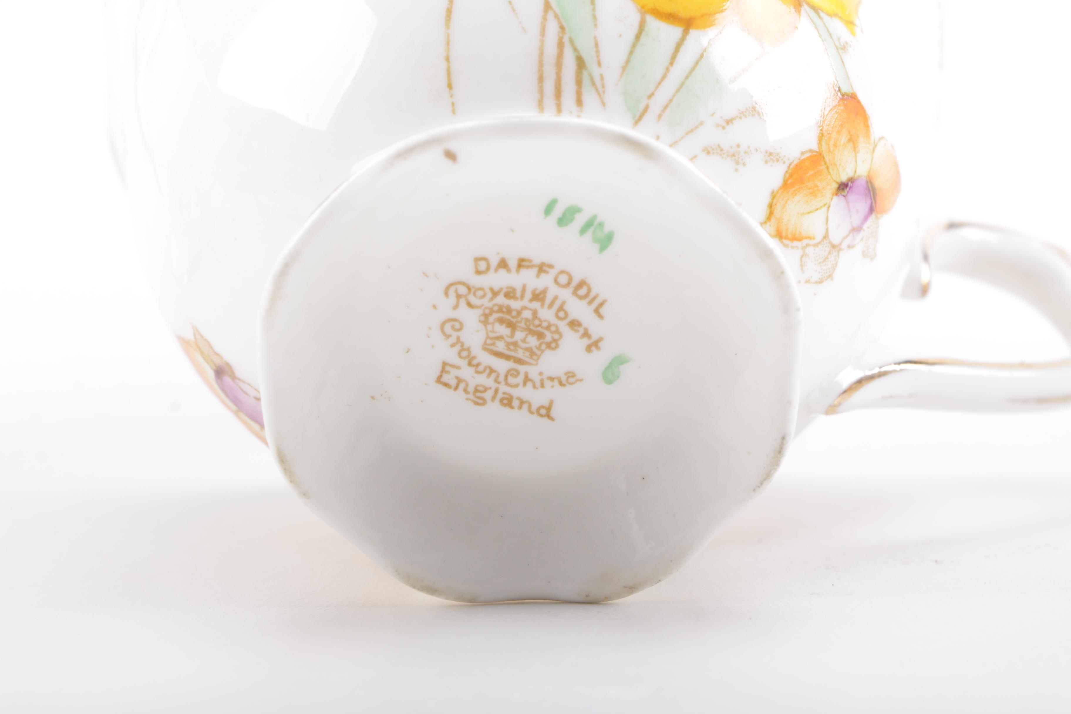 Assorted Teacups Featuring Tuscan