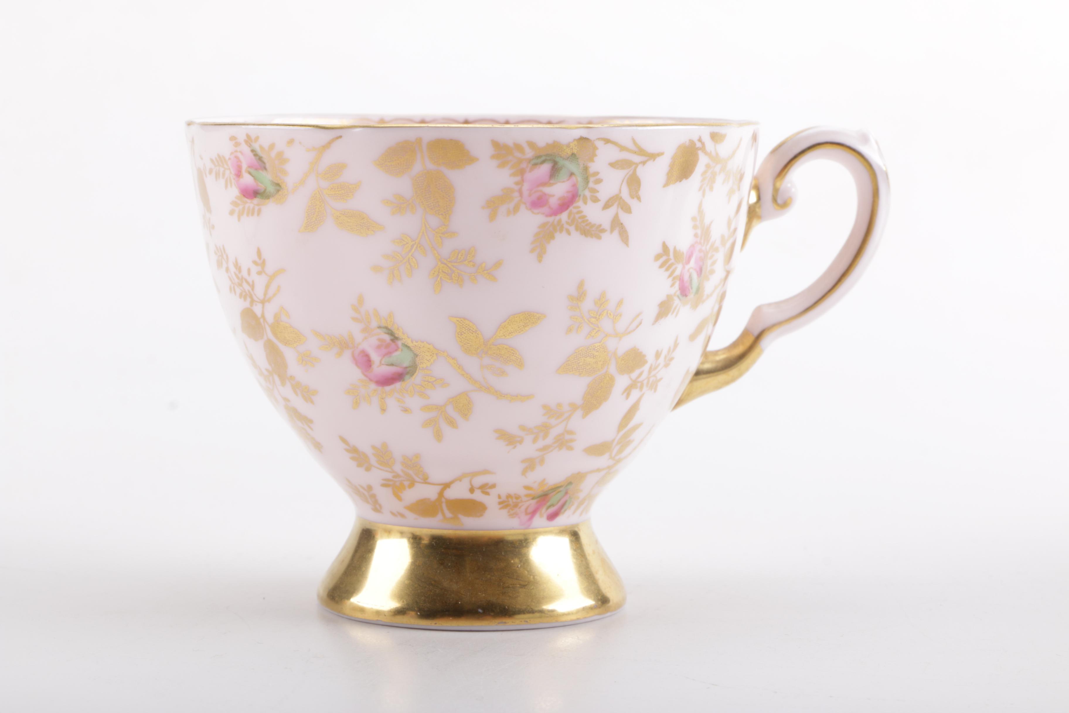 Assorted Teacups Featuring Tuscan