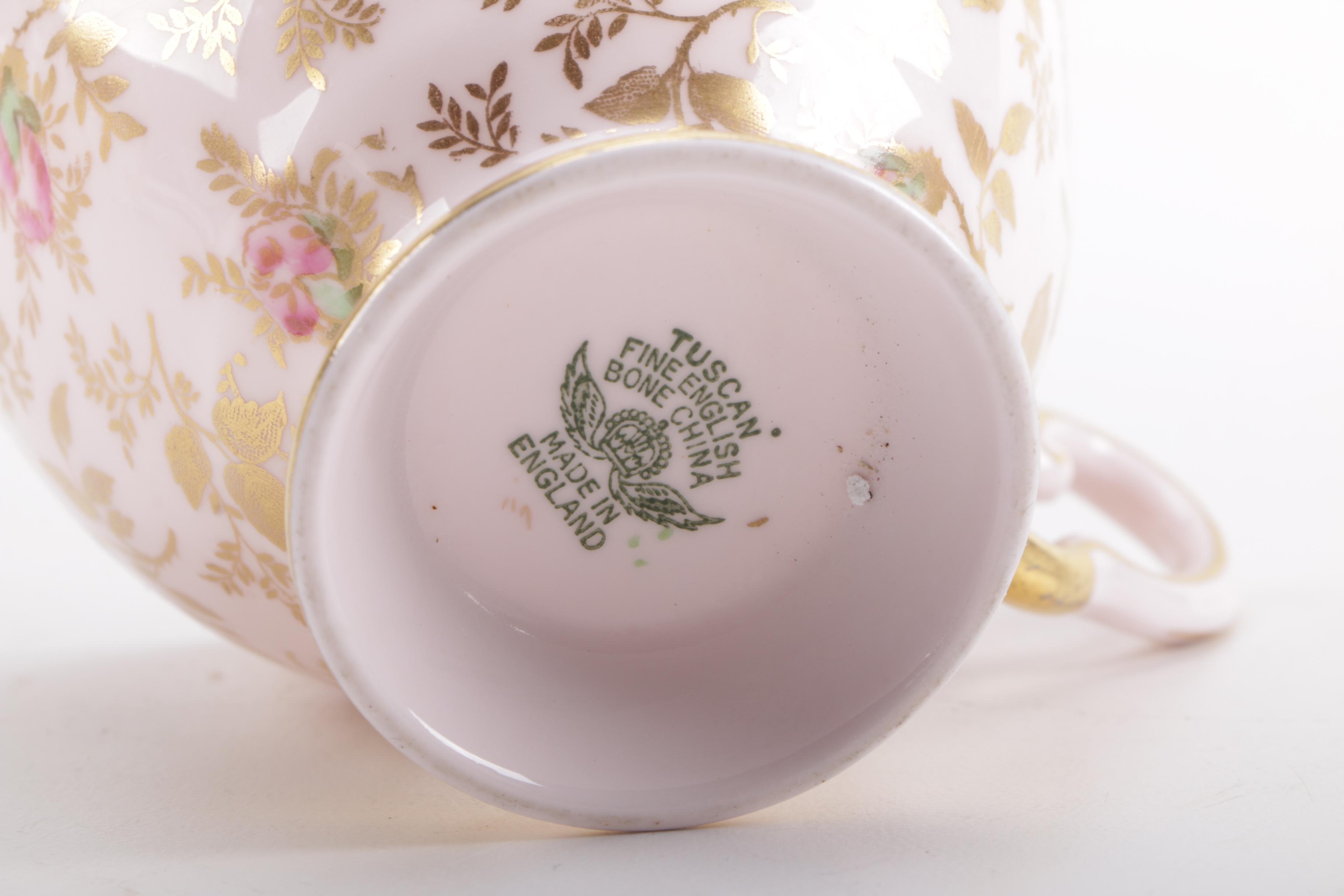 Assorted Teacups Featuring Tuscan