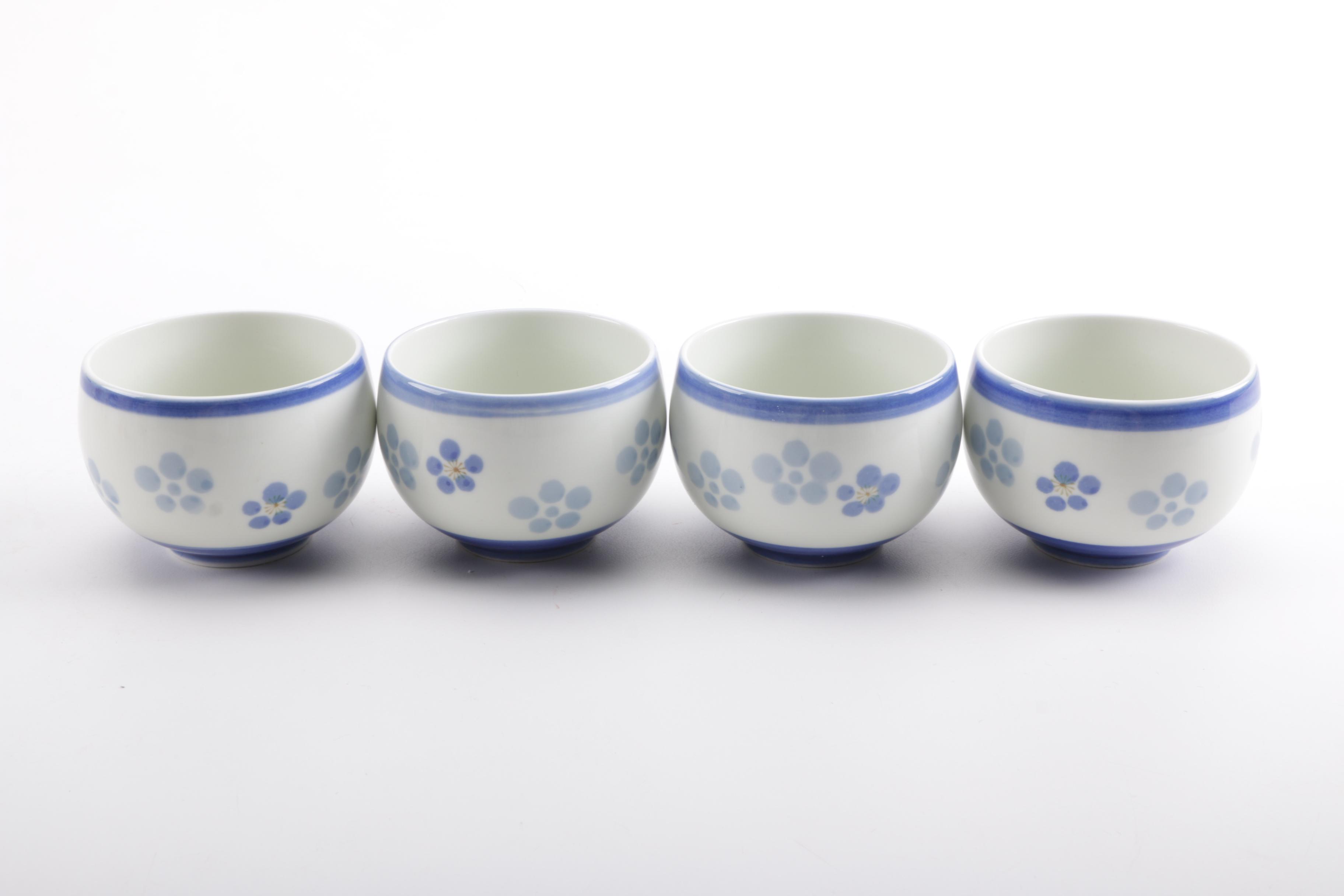 Assorted Teacups Featuring Tuscan