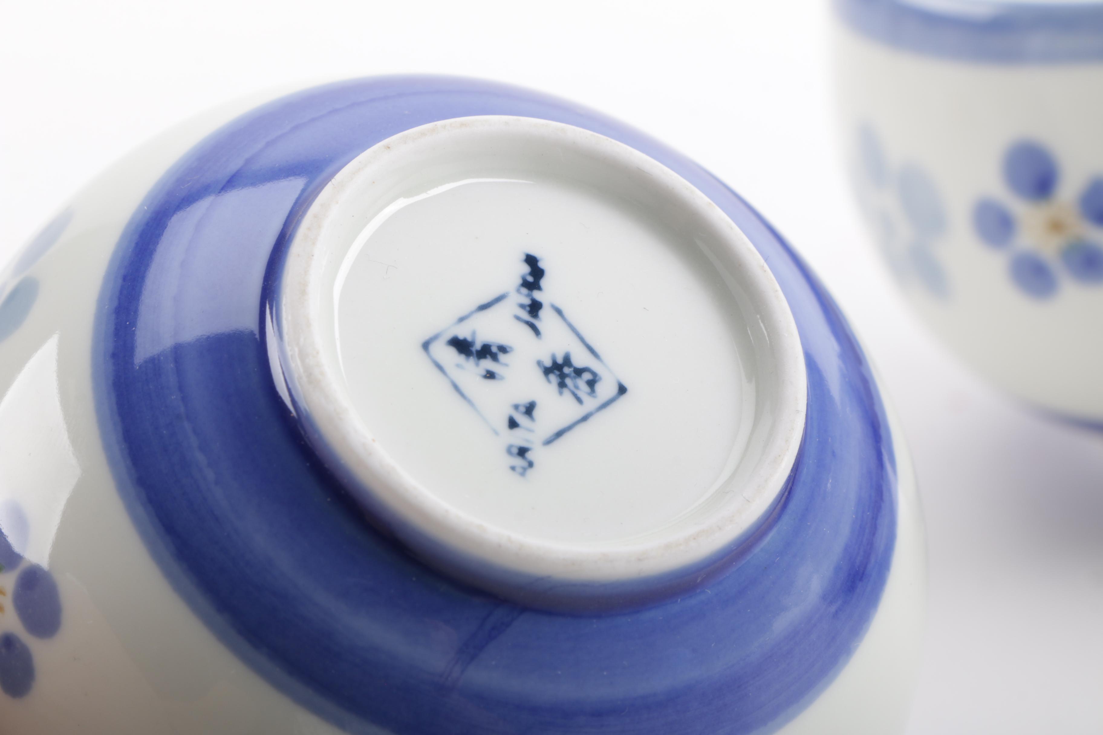 Assorted Teacups Featuring Tuscan