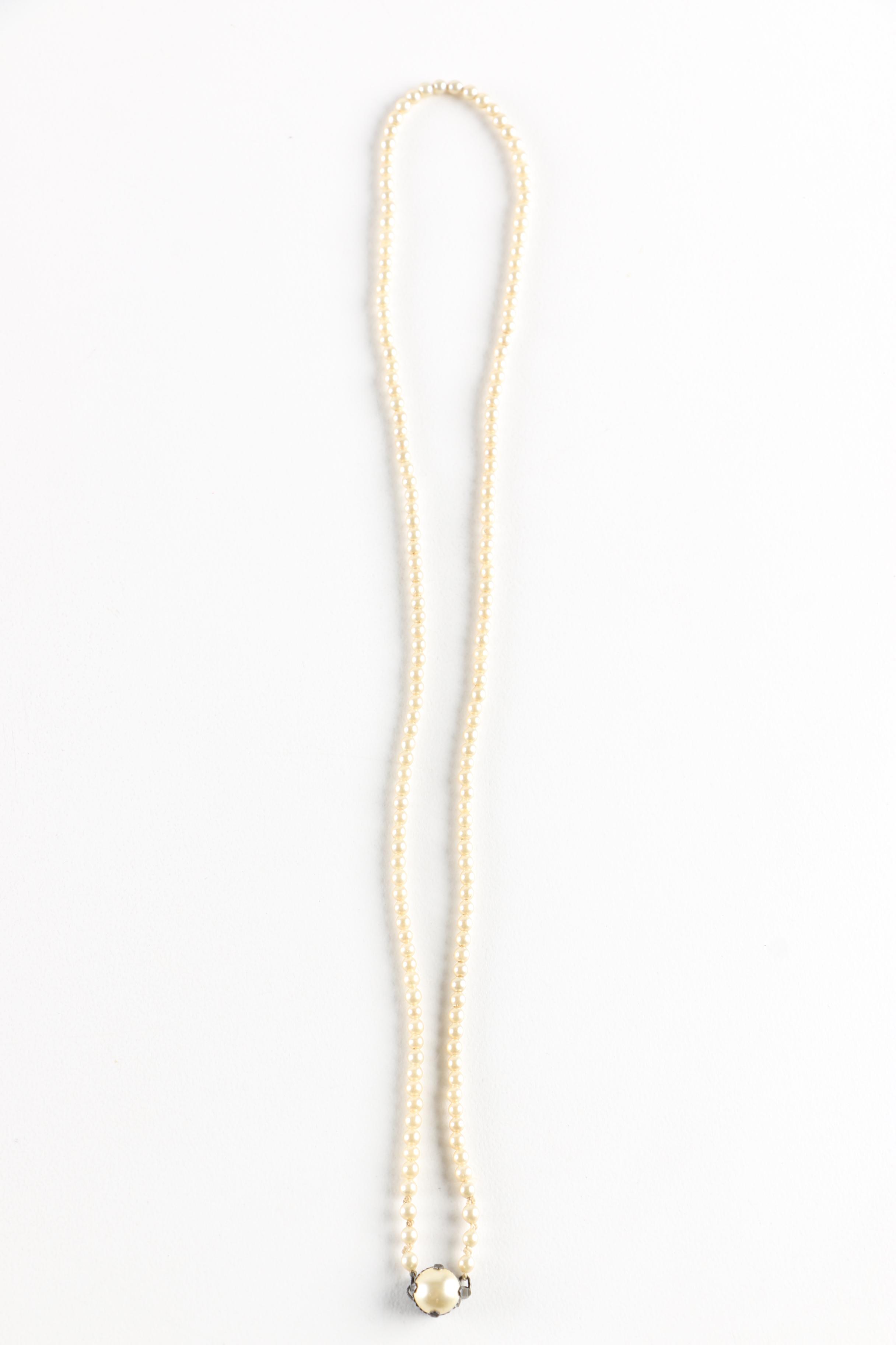 Faux Pearl Jewelry Including a Limited Edition Edgar Berebi Necklace