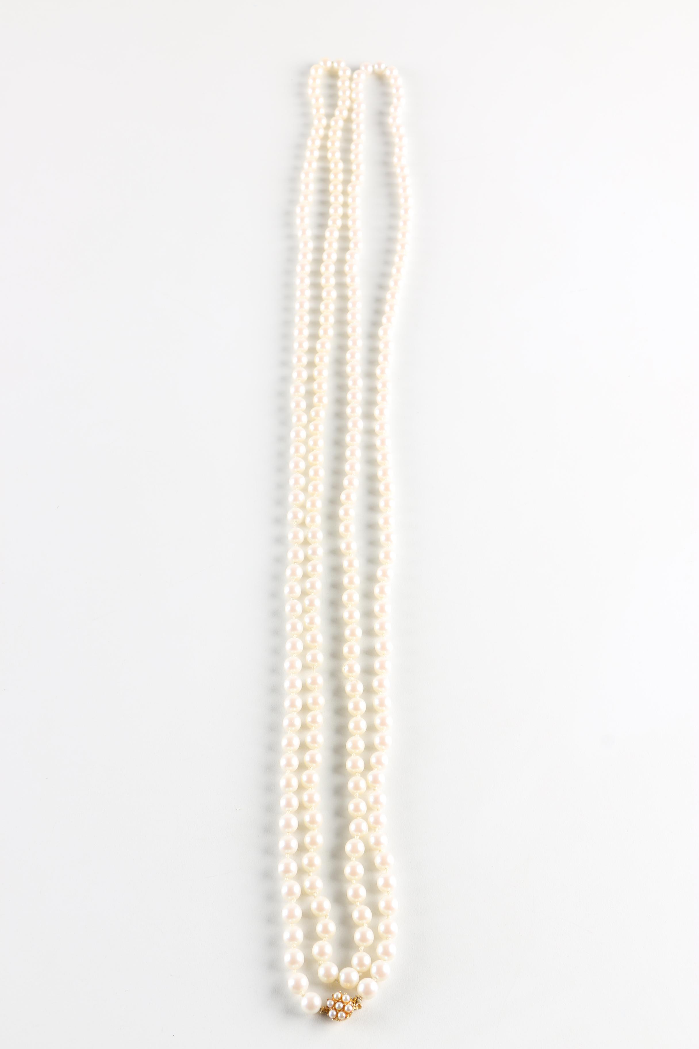Faux Pearl Jewelry Including a Limited Edition Edgar Berebi Necklace