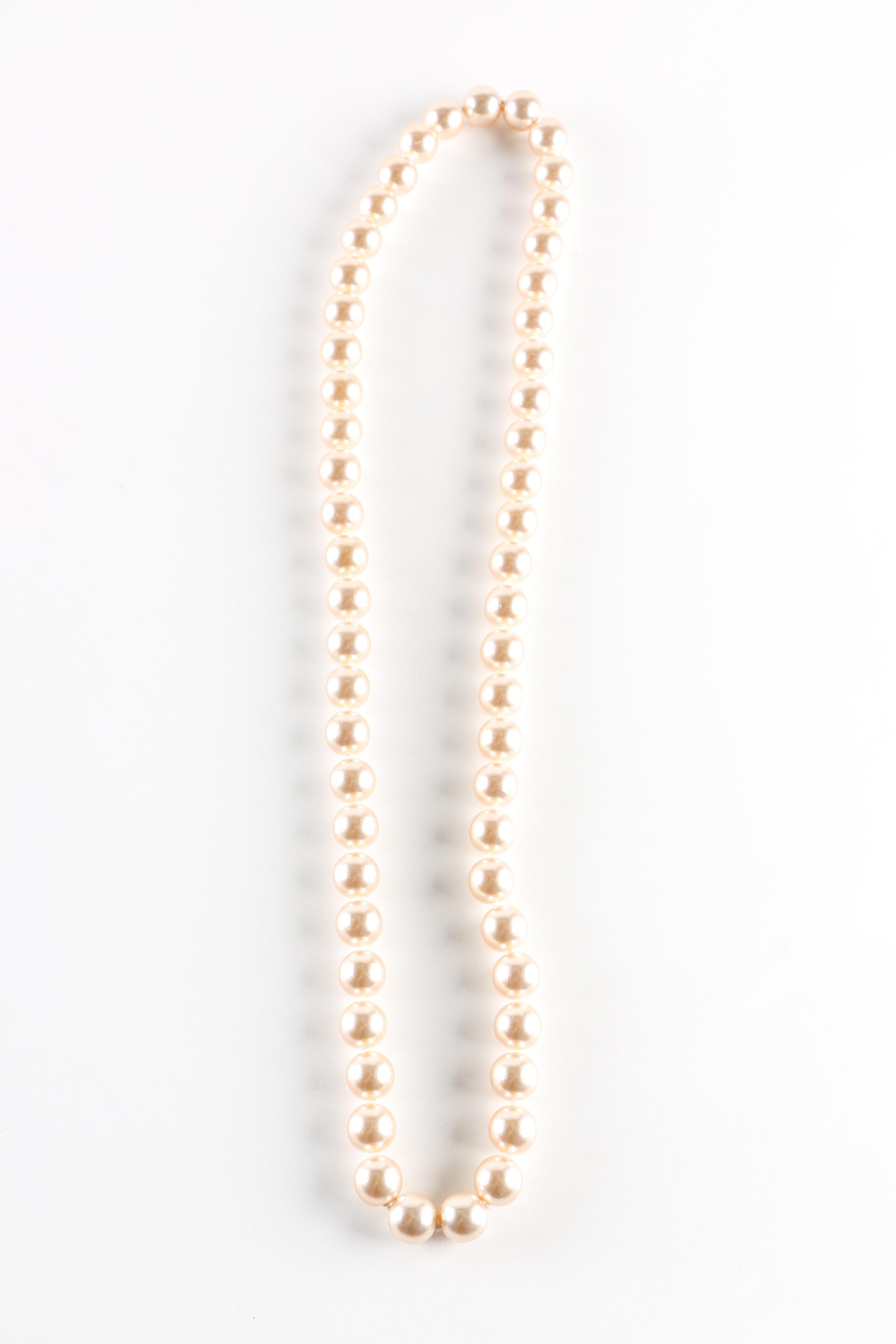 Faux Pearl Jewelry Including a Limited Edition Edgar Berebi Necklace