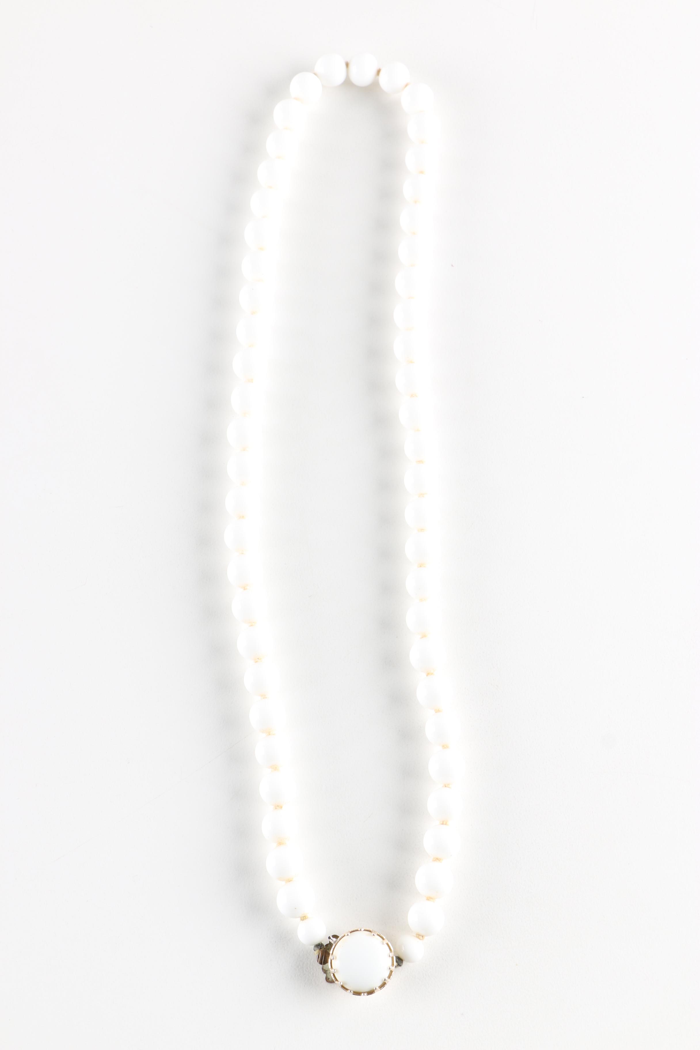 Faux Pearl Jewelry Including a Limited Edition Edgar Berebi Necklace