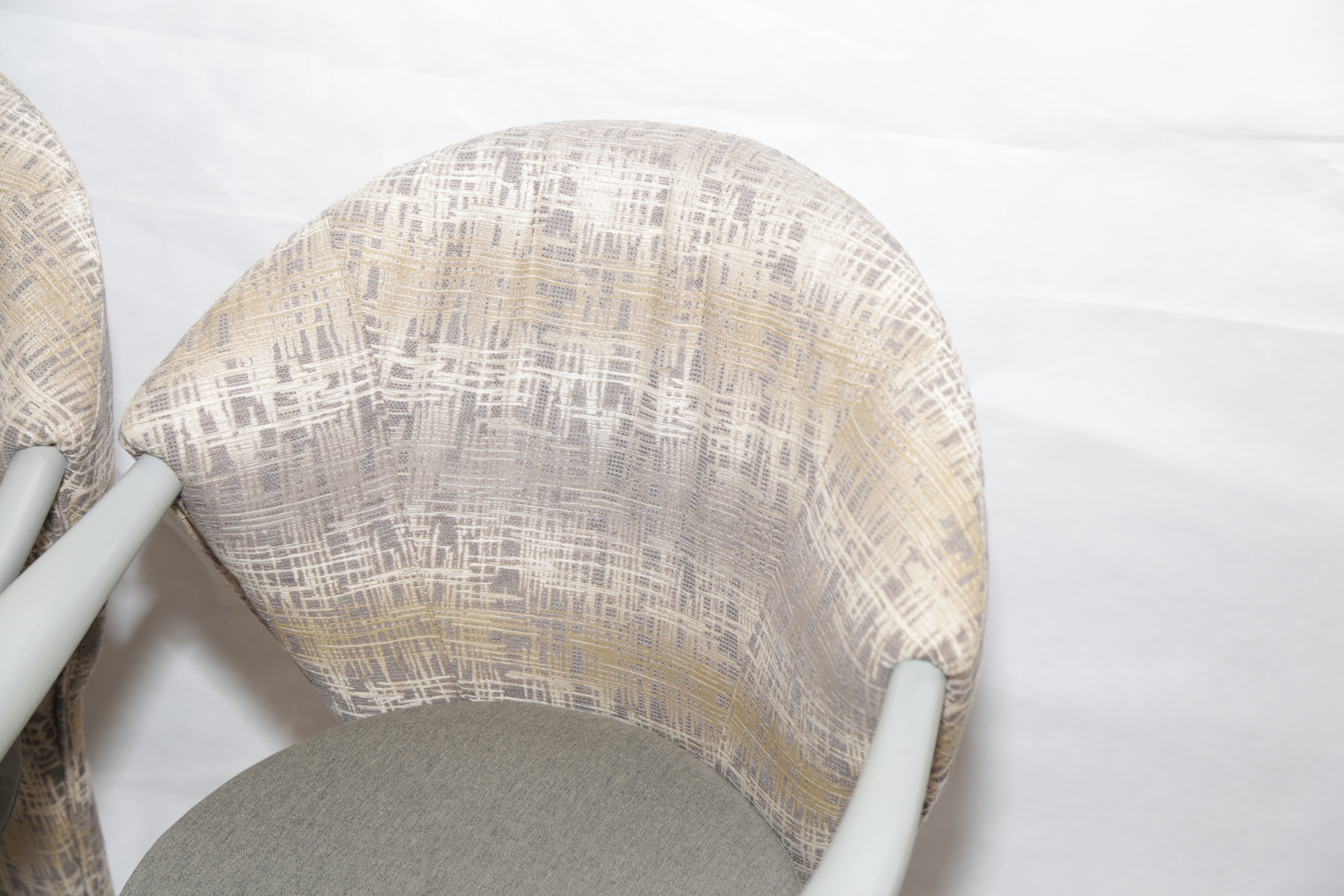 Vintage Upholstered Accent Chairs