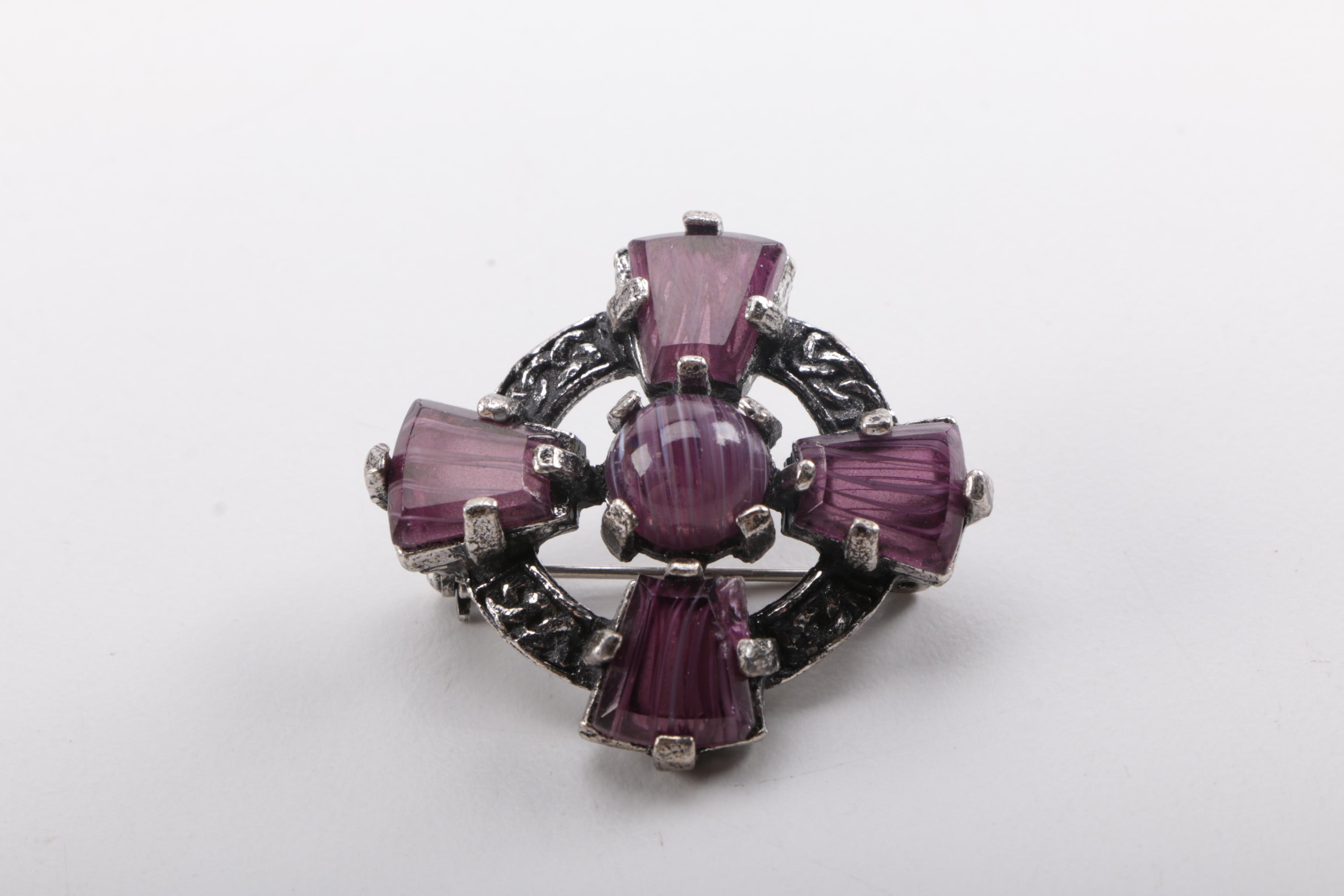 Assortment of Vintage Fashion and Stone Jewelry