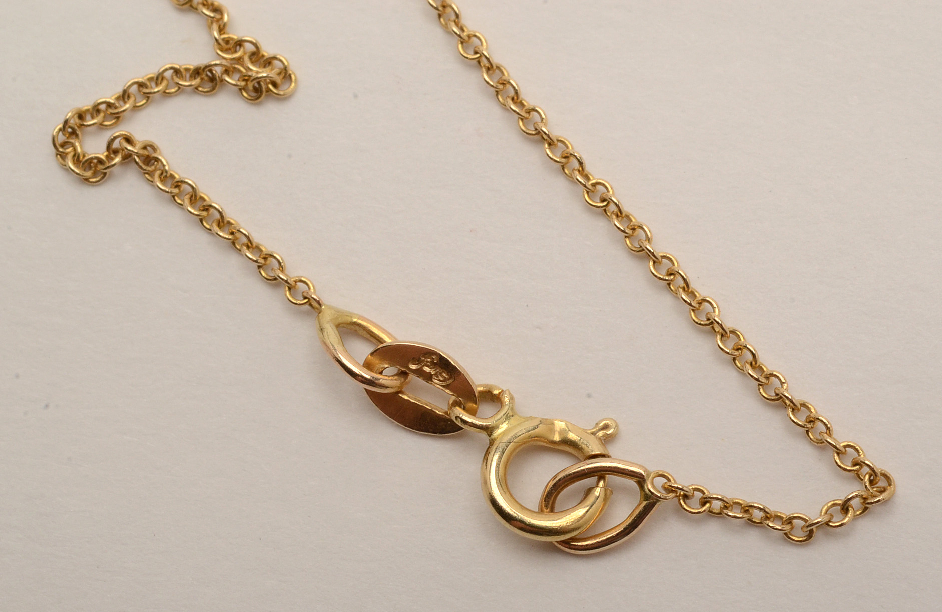 14K Yellow Gold Diamond "Bird in Flight" Necklace