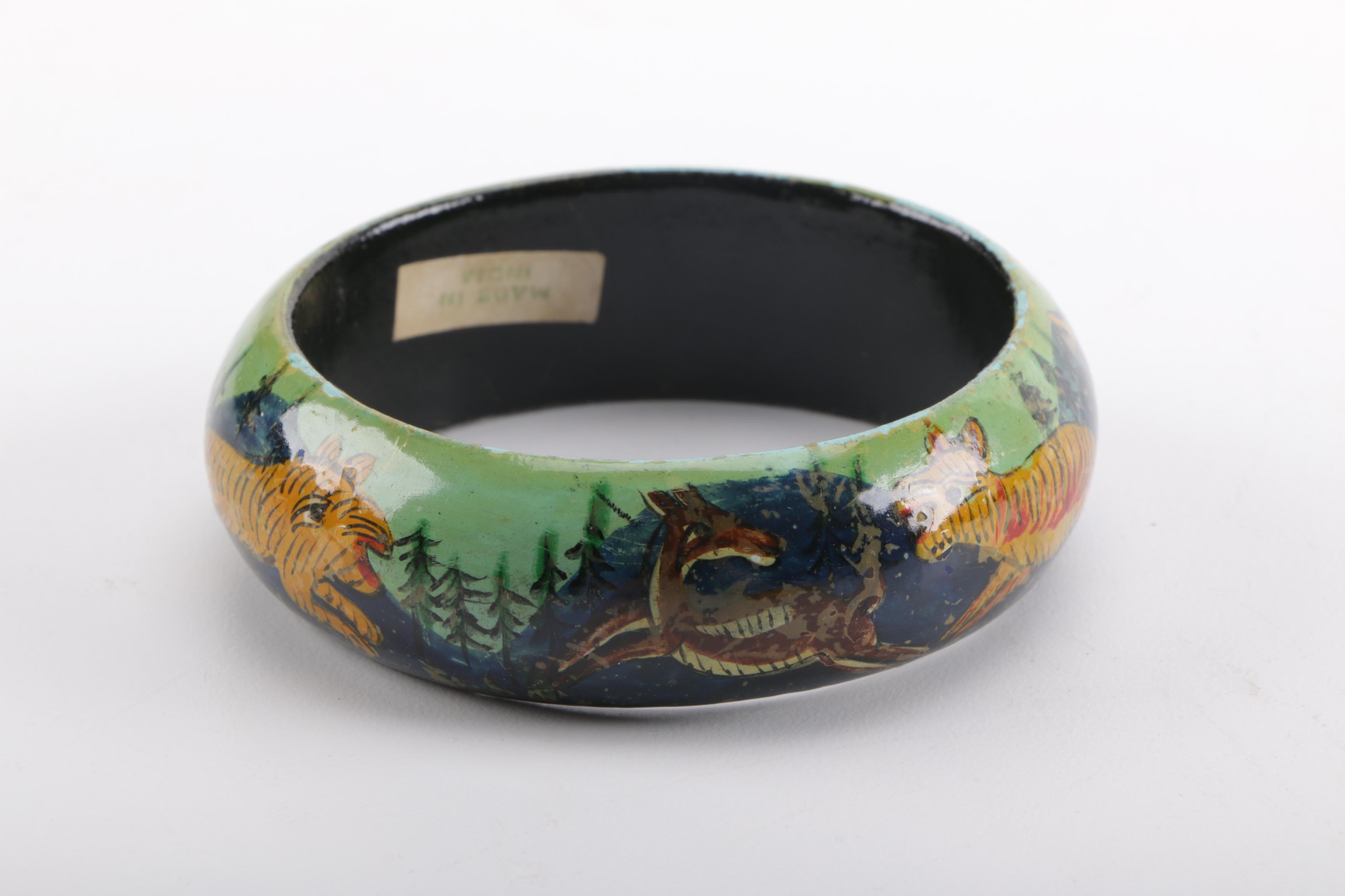 Assortment of Fashion Bracelets Featuring Austrian M. Aichberger