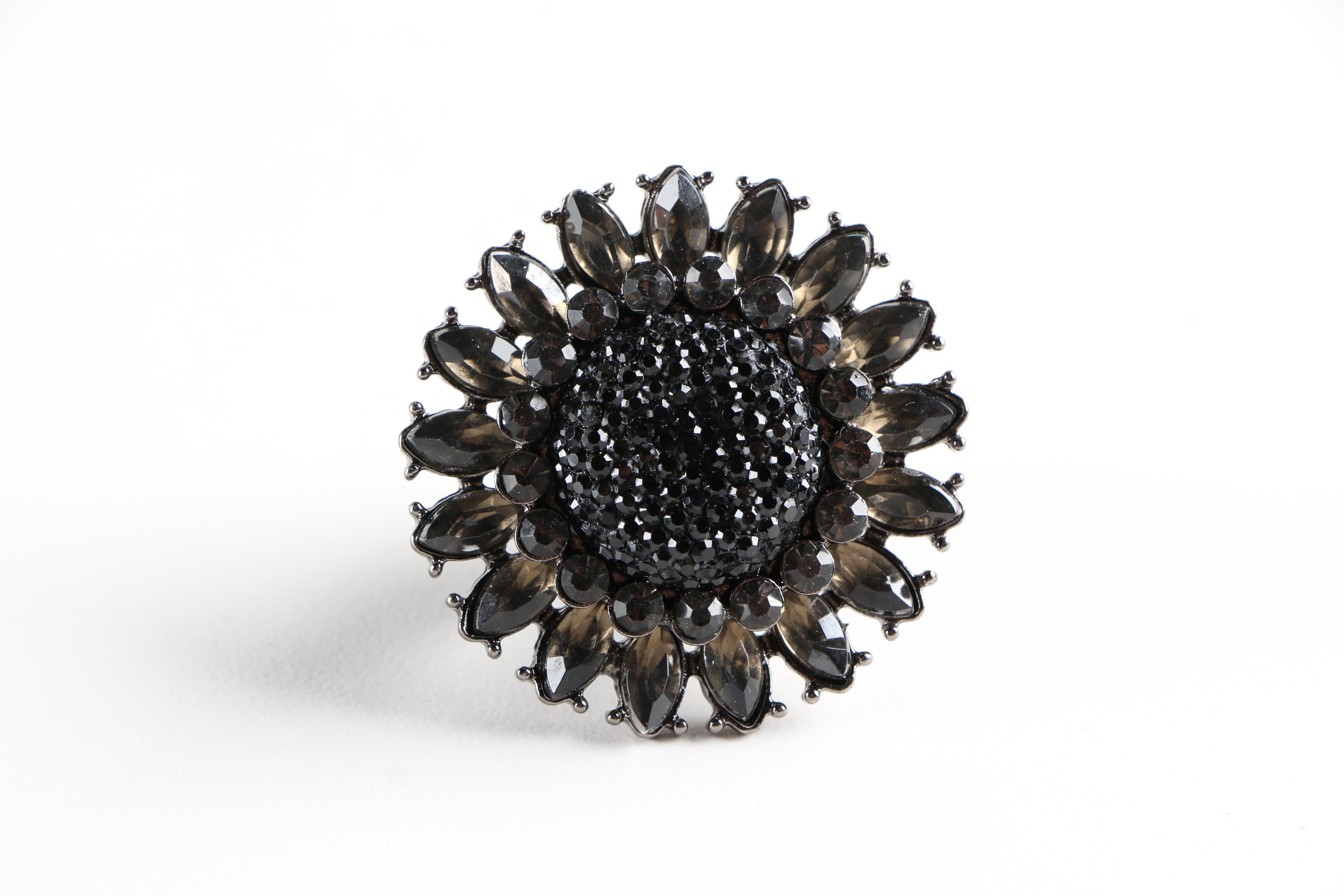 Assortment of Gold-Tone and Wood Costume Jewelry