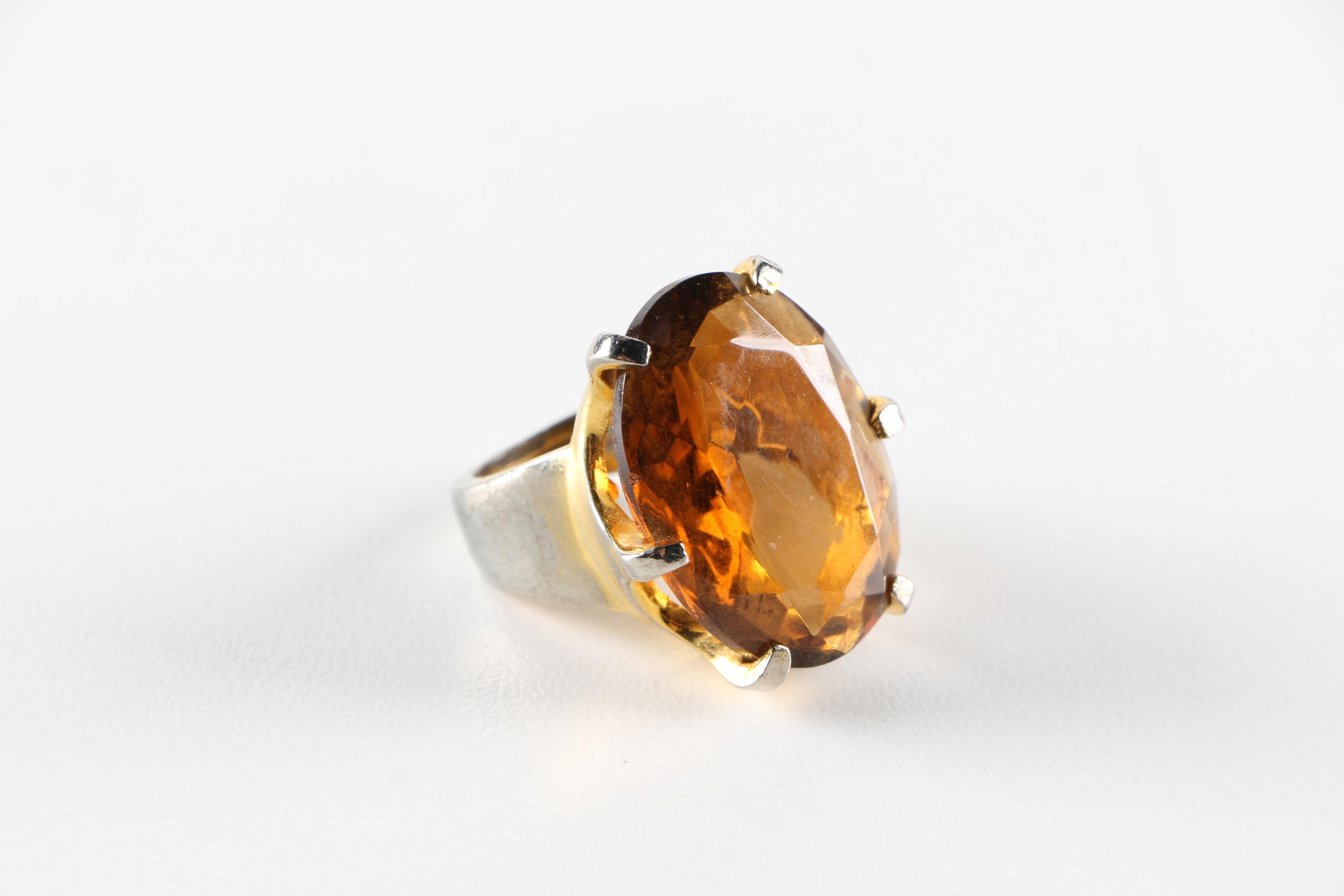 Assortment of Gold-Tone and Wood Costume Jewelry