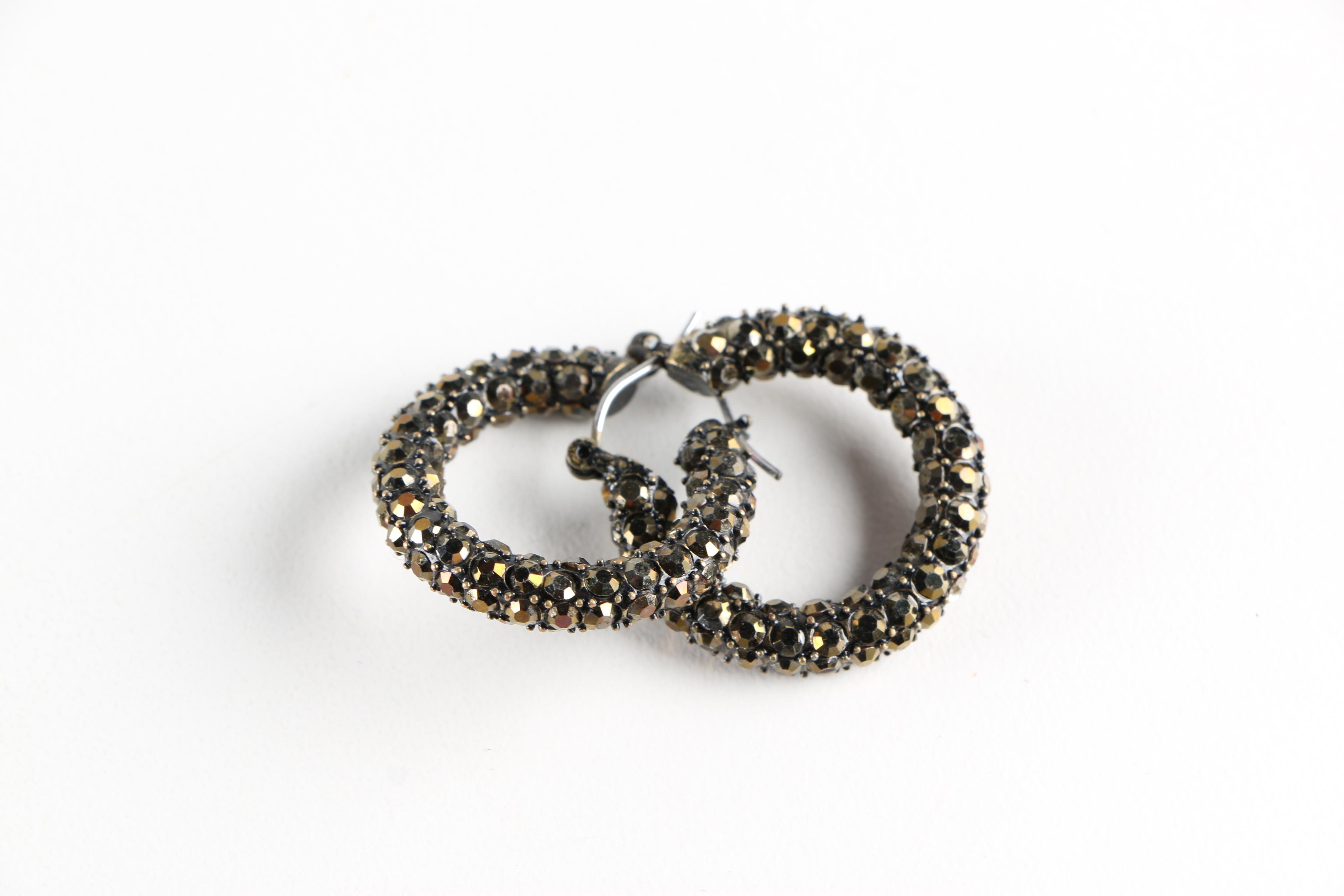 Assortment of Gold-Tone and Wood Costume Jewelry