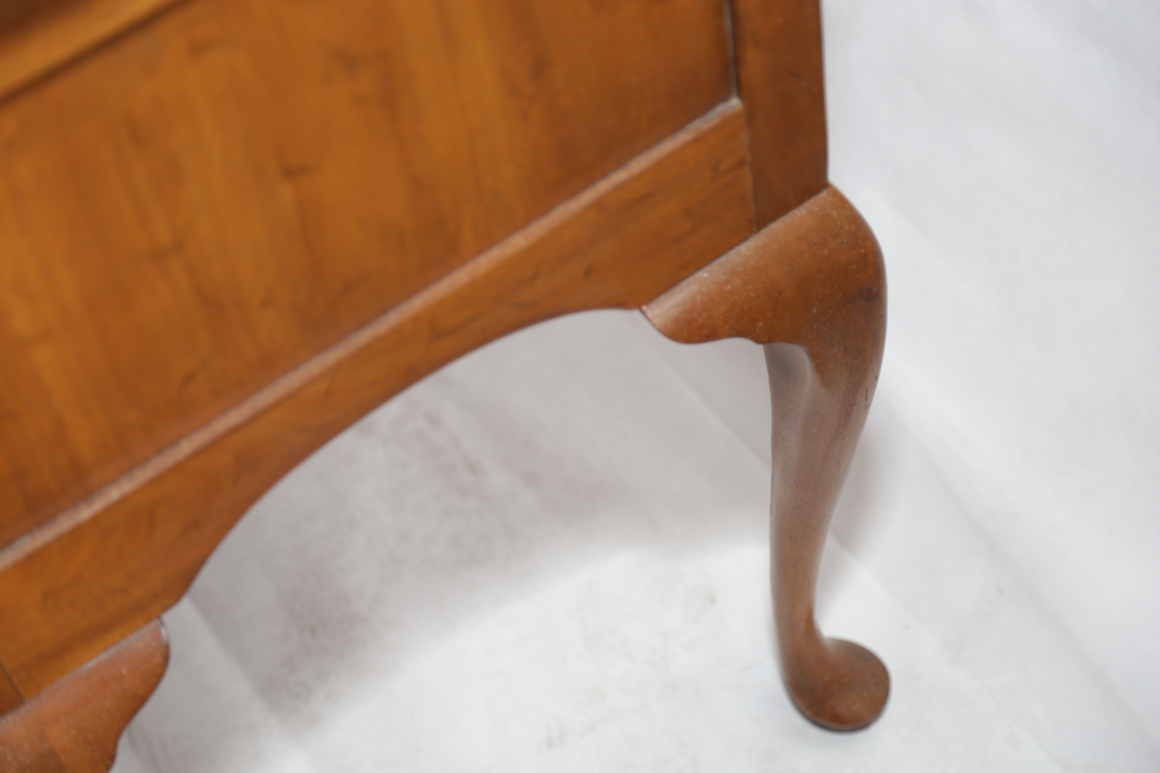 Vintage Queen Anne Style Walnut Sideboard by Davis Cabinet Company