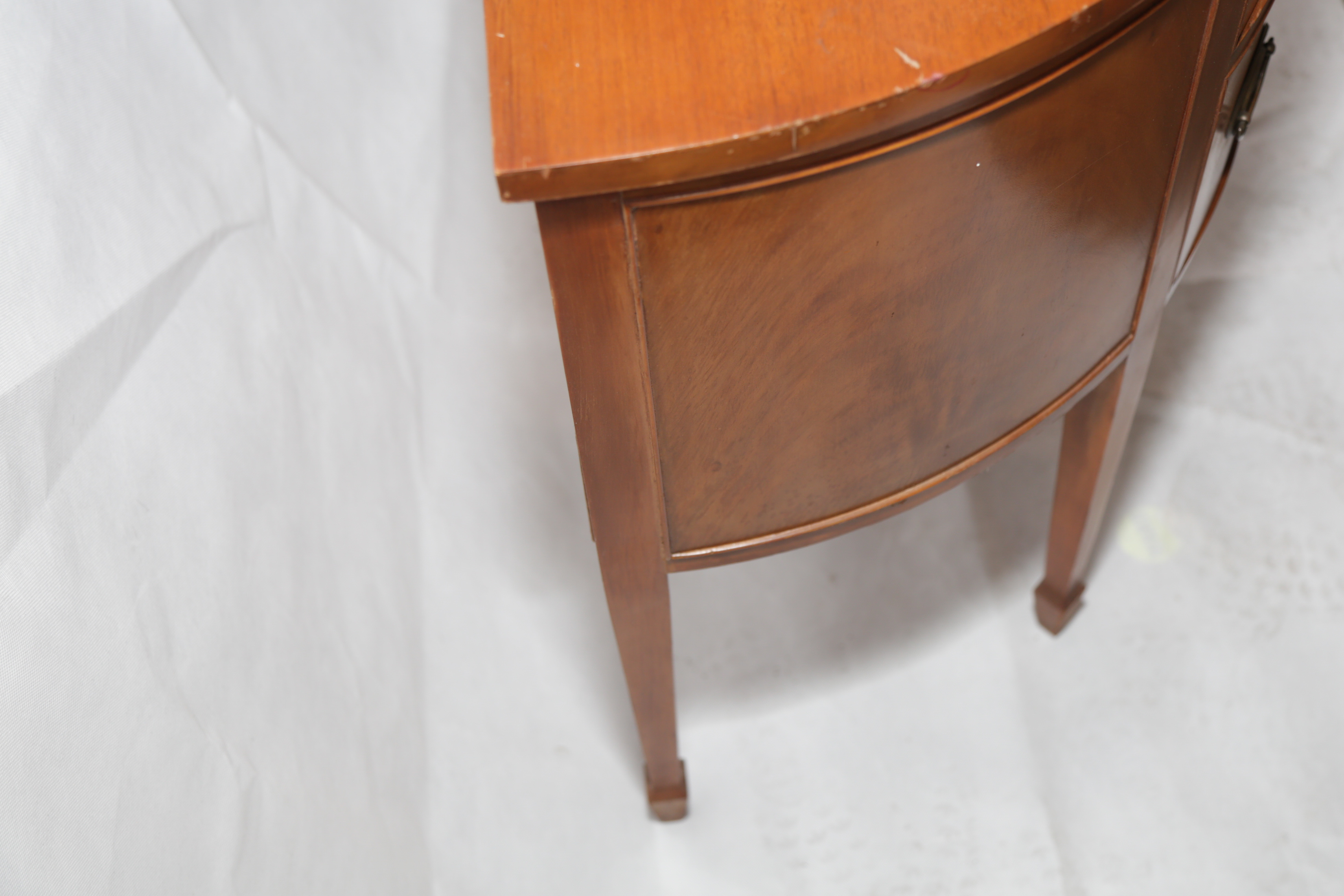 Hepplewhite Style Demilune Table by Finch Fine Furniture