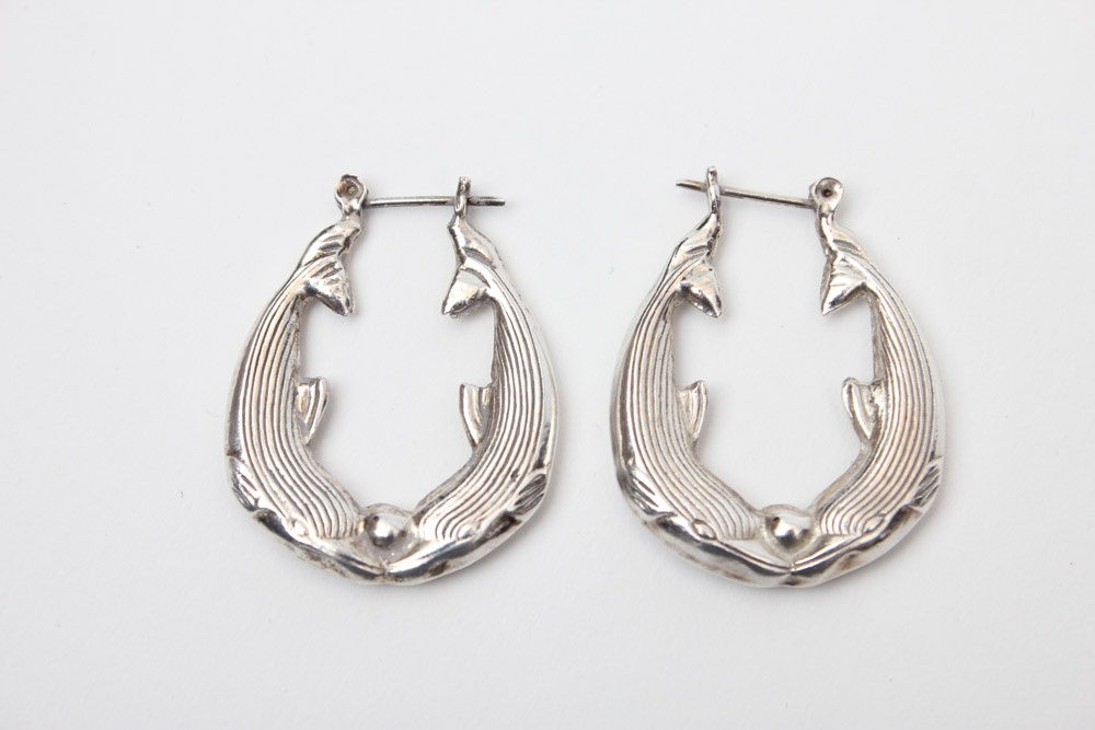 Silver Tone Earrings