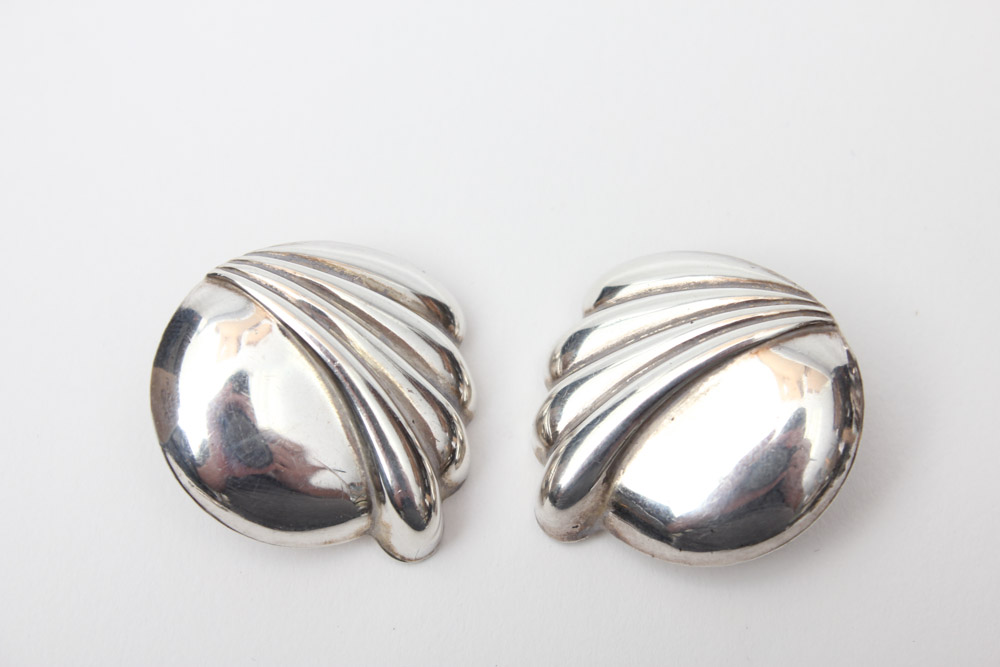 Silver Tone Earrings