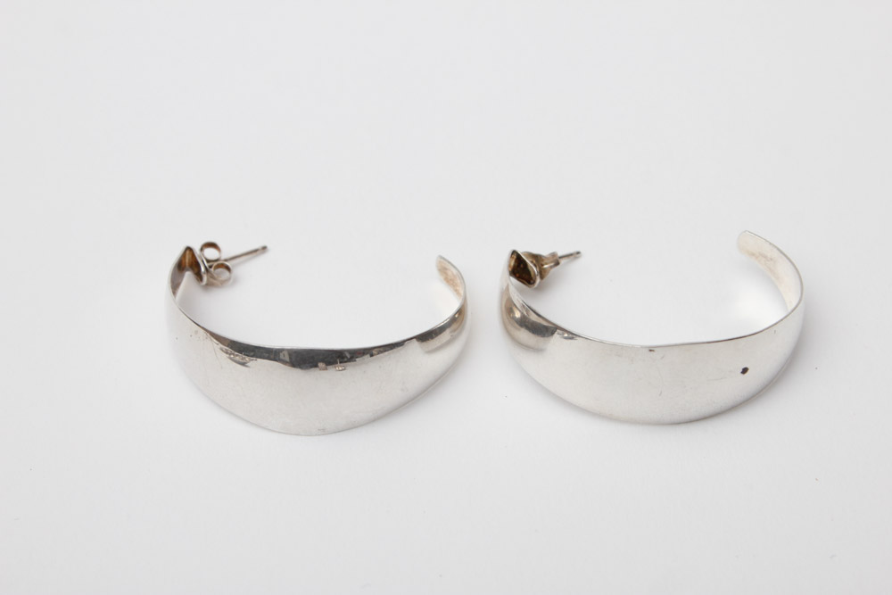 Silver Tone Earrings