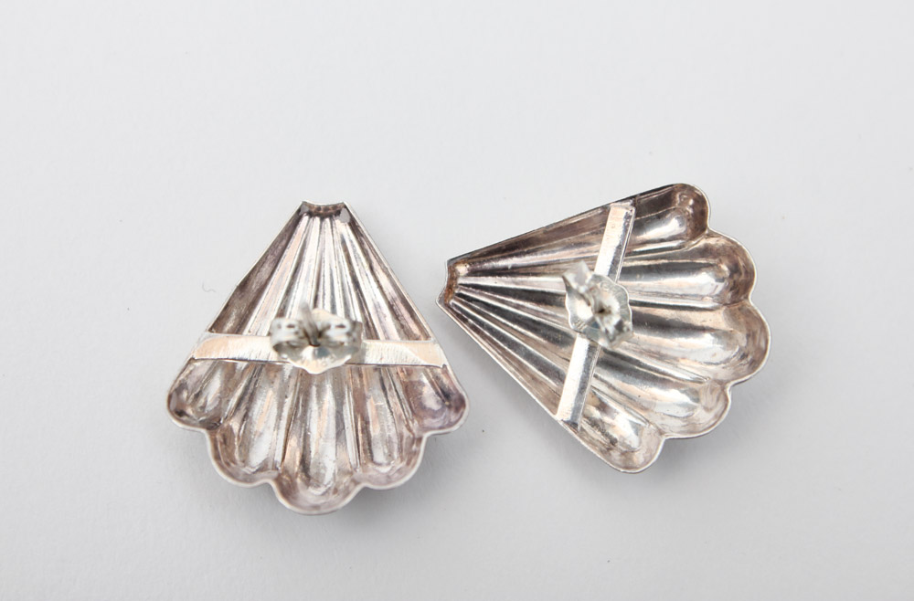 Silver Tone Earrings