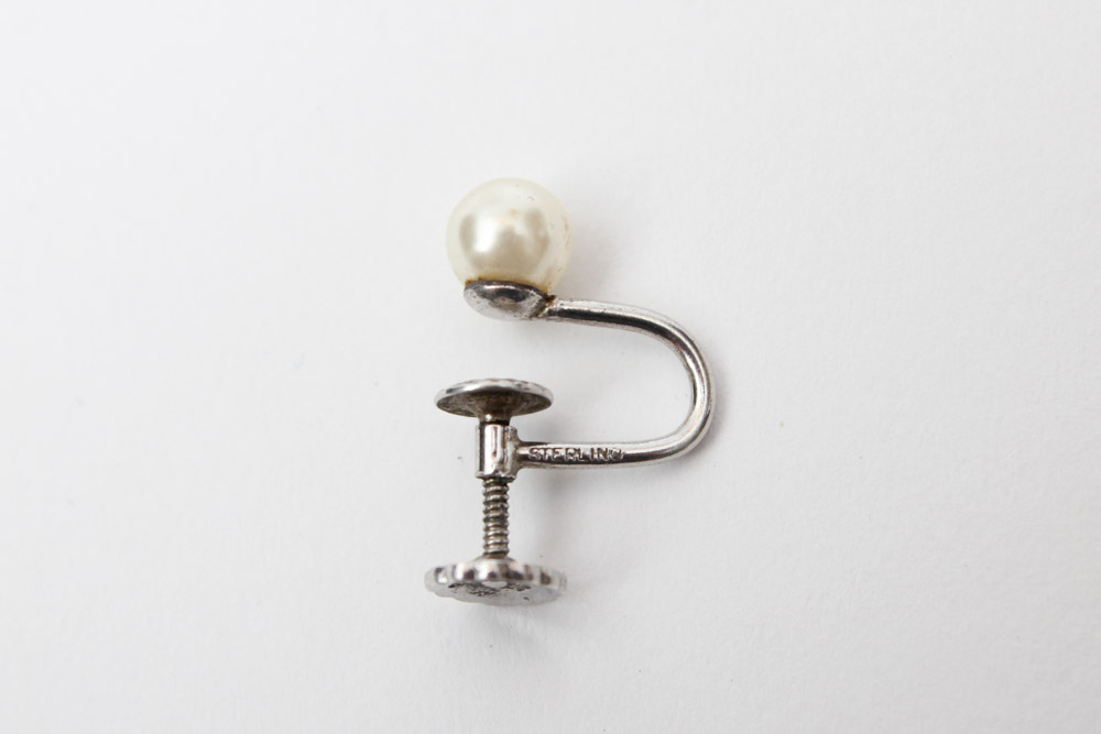 Costume Jewelry Including a Cultured Pearl Necklace