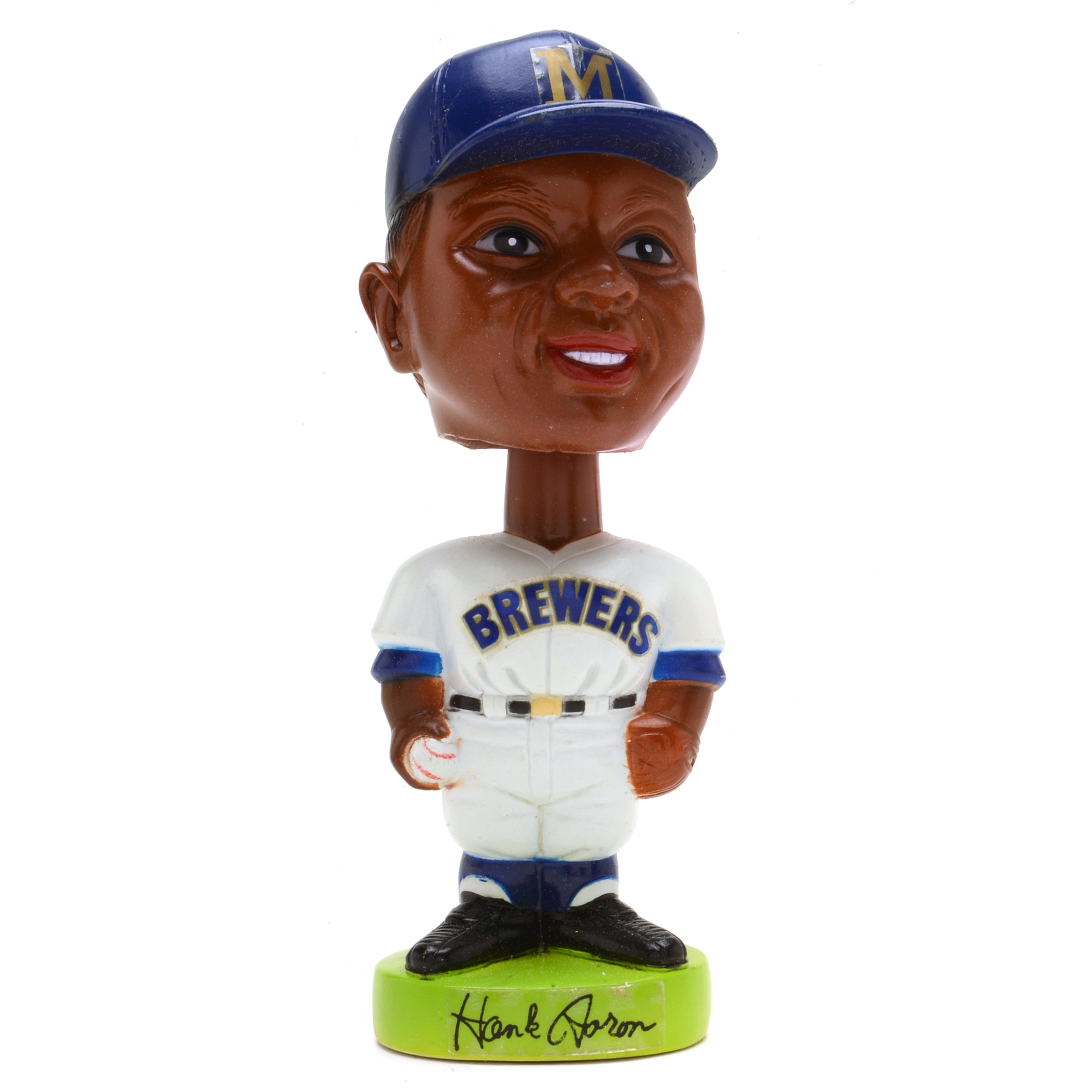 Hank Aaron 1975 Bobblehead in the Box