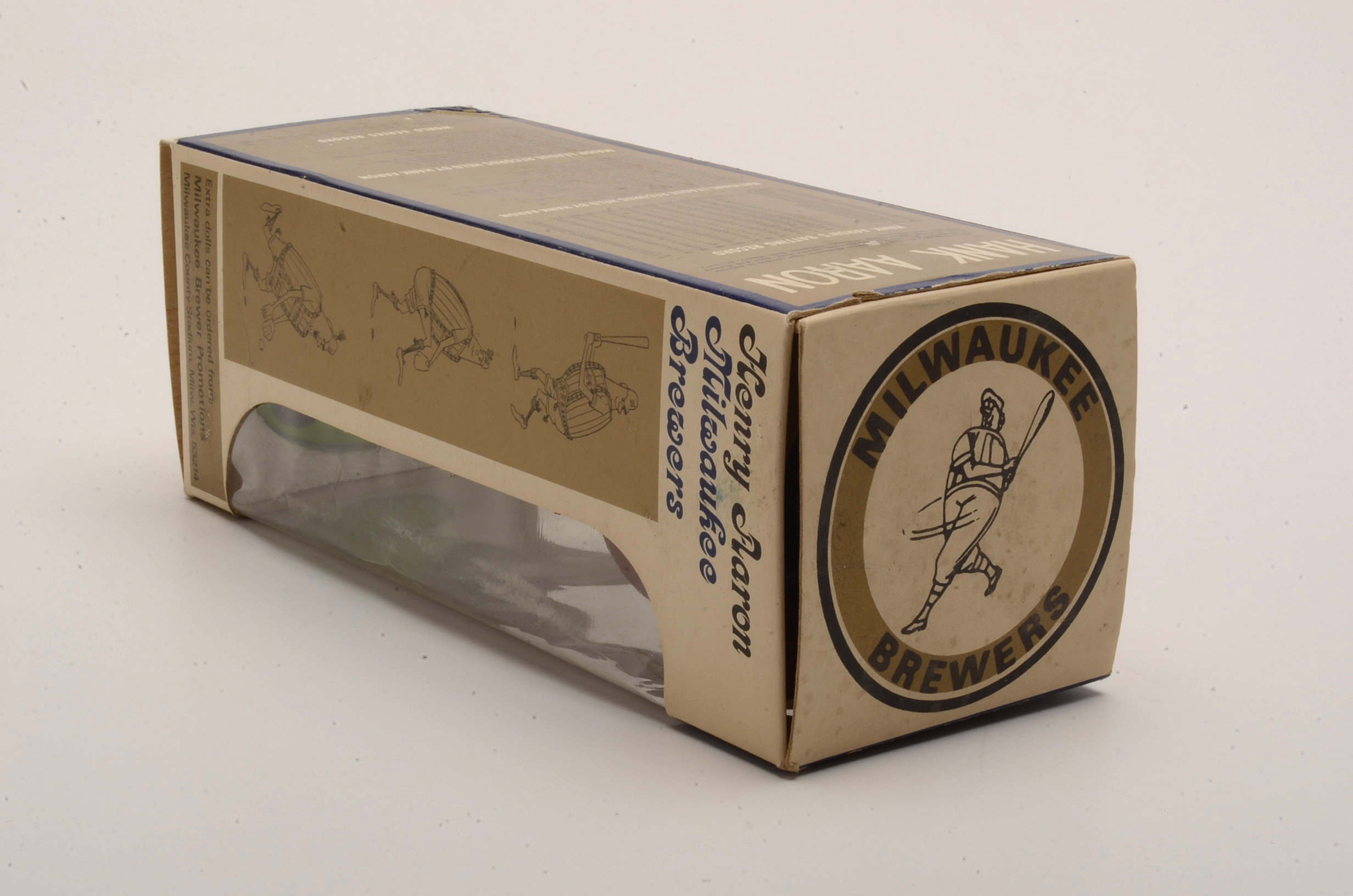 Hank Aaron 1975 Bobblehead in the Box