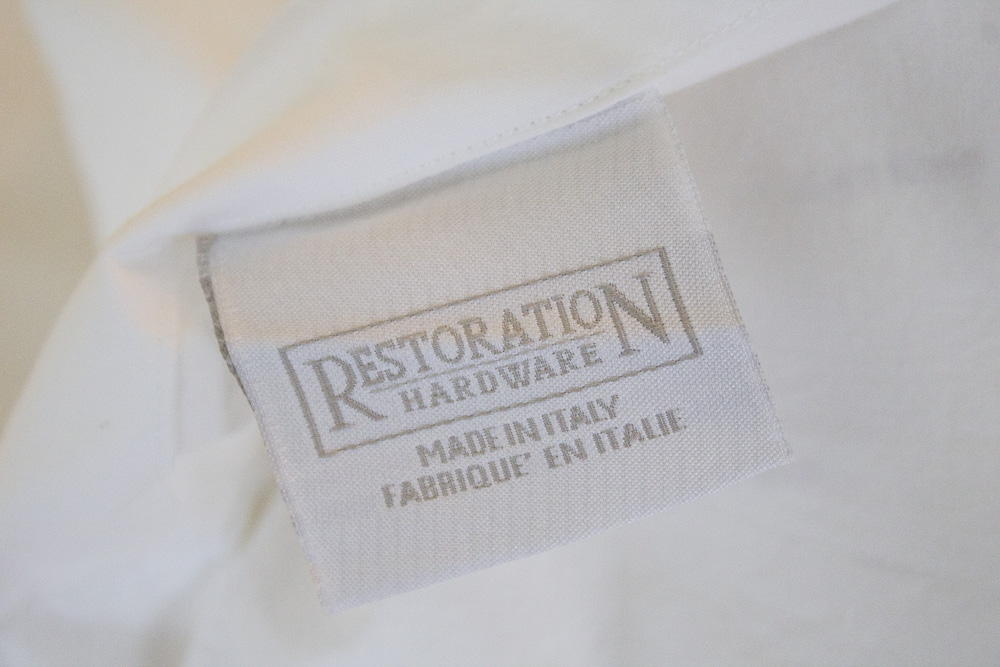 Restoration Hardware Queen Size Bedding