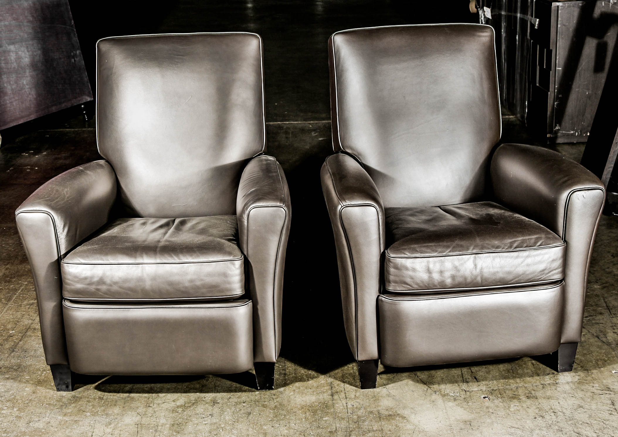 Pair of American Leather Recliners