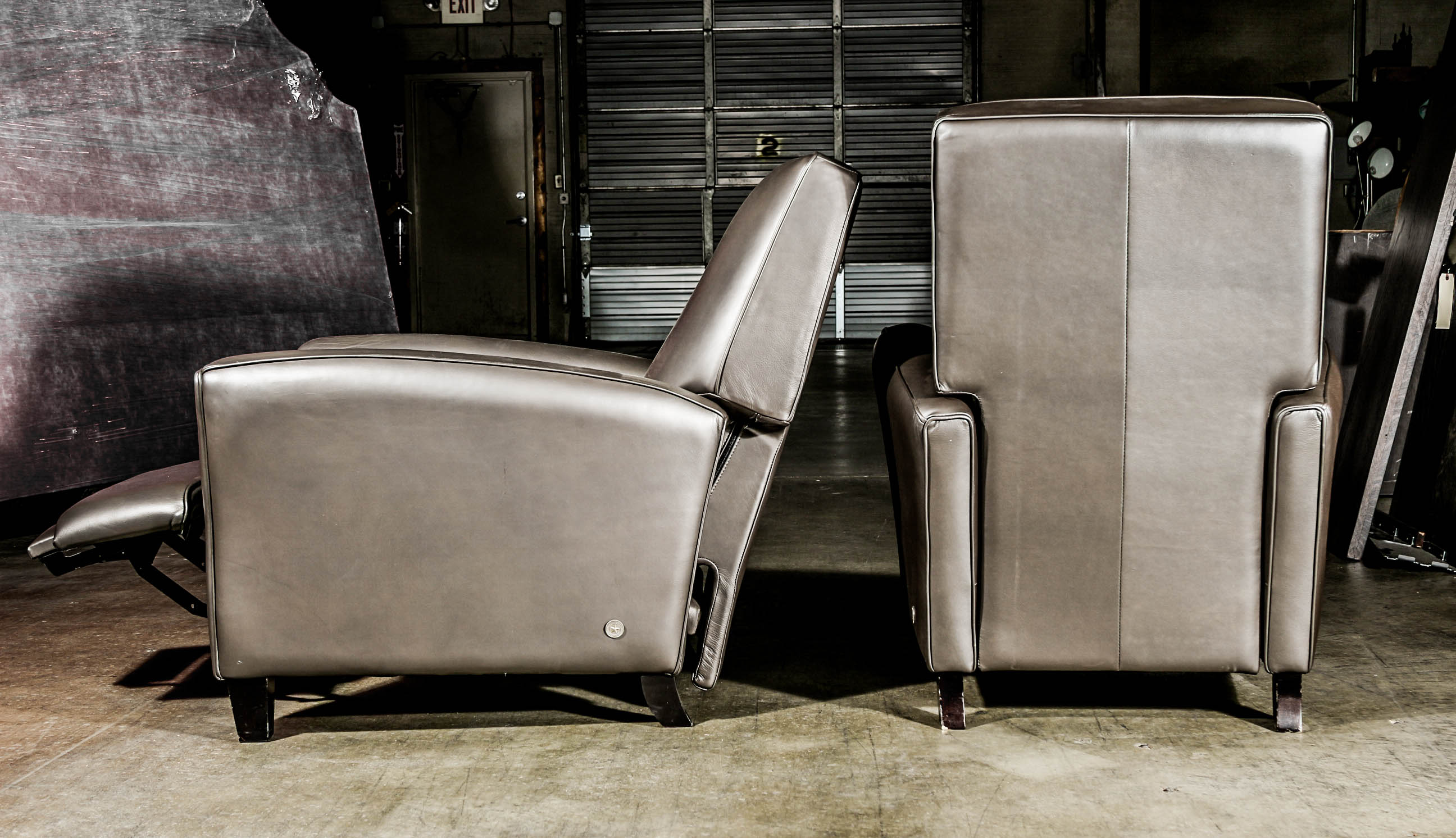 Pair of American Leather Recliners
