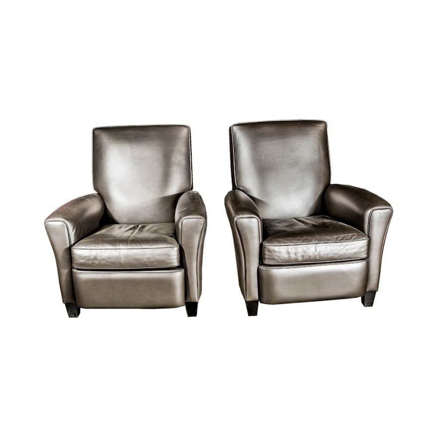 Pair of American Leather Recliners