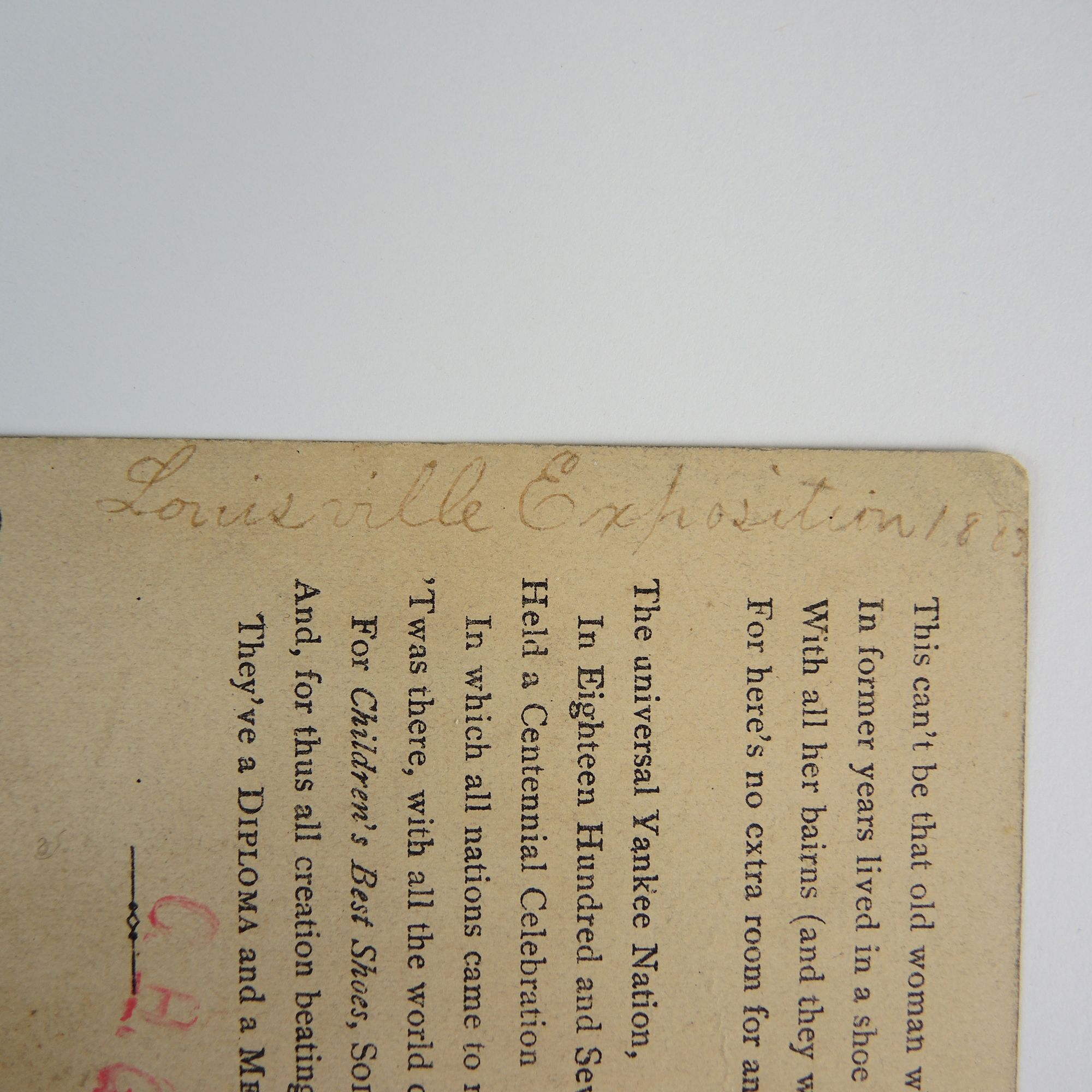 19th Century French Alphabet Victorian Trade Card Set by S.D. Sollers & Co.