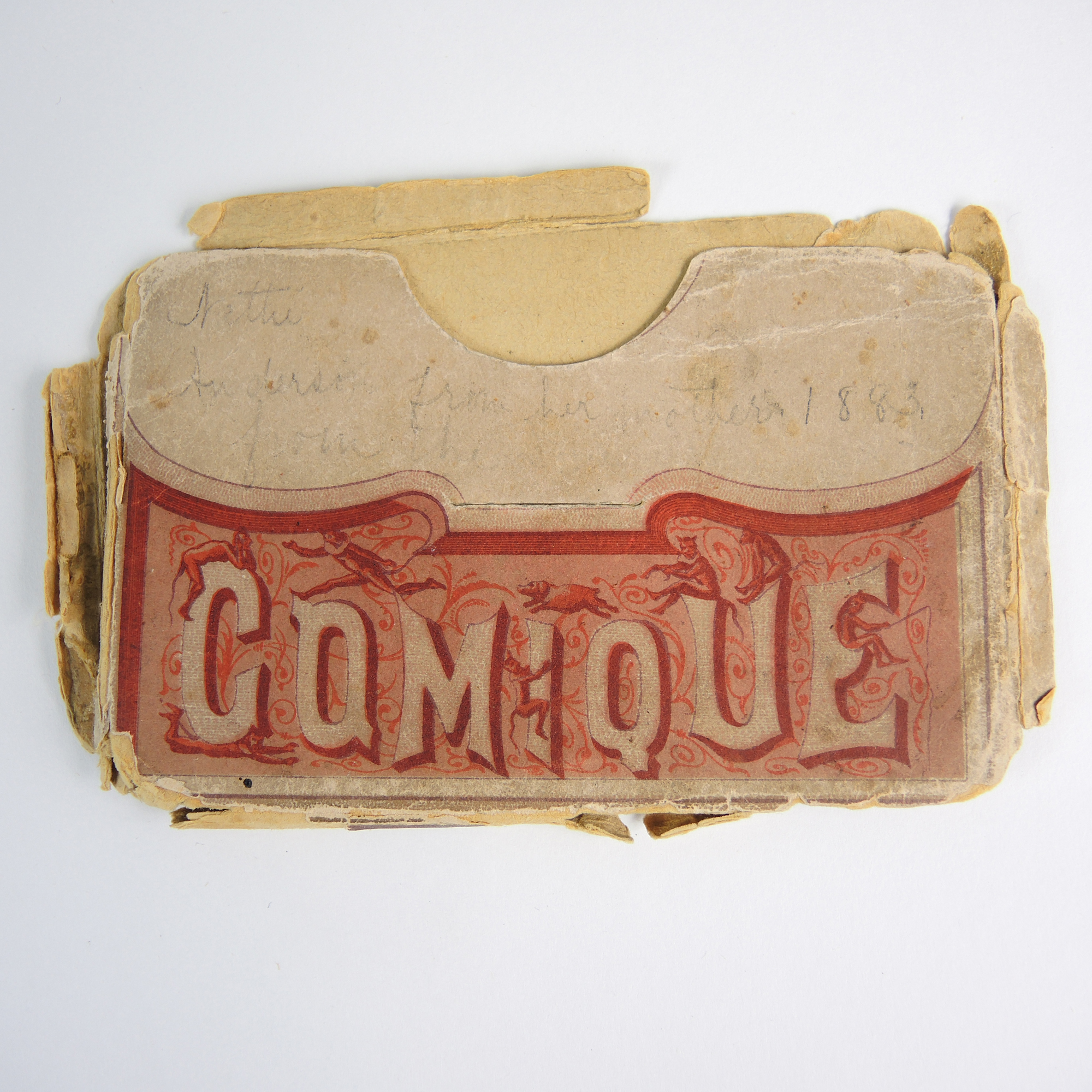 19th Century French Alphabet Victorian Trade Card Set by S.D. Sollers & Co.