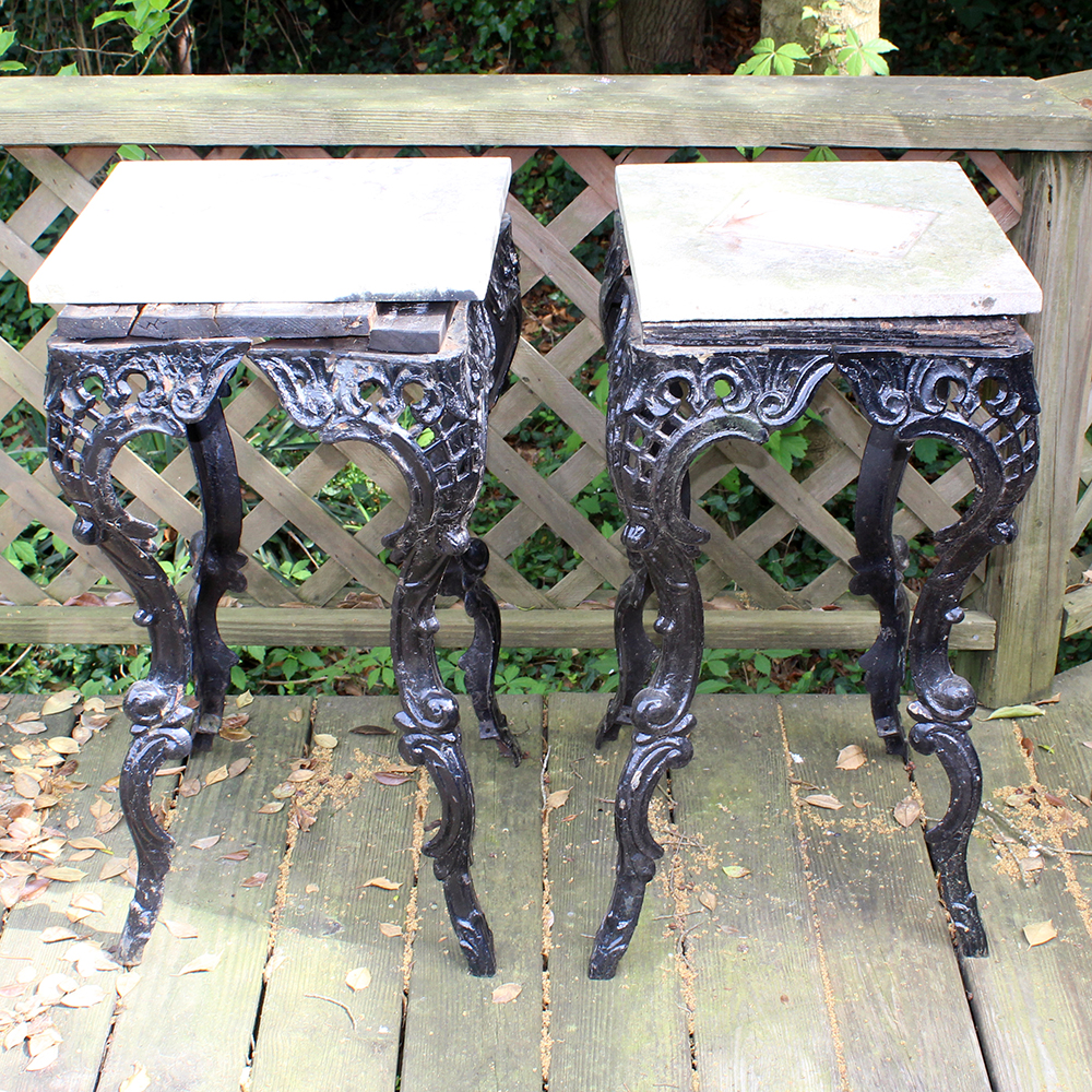Vintage Cast Iron Tables
