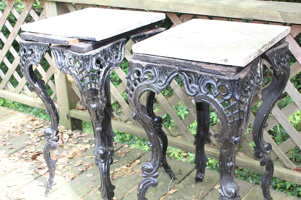 Vintage Cast Iron Tables