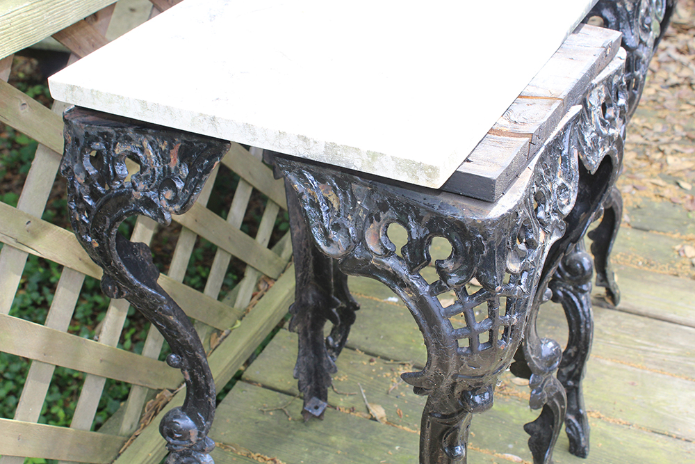 Vintage Cast Iron Tables