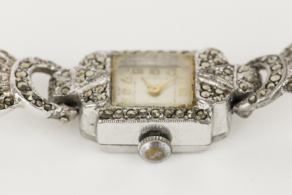 Art Deco Marcasite Watch