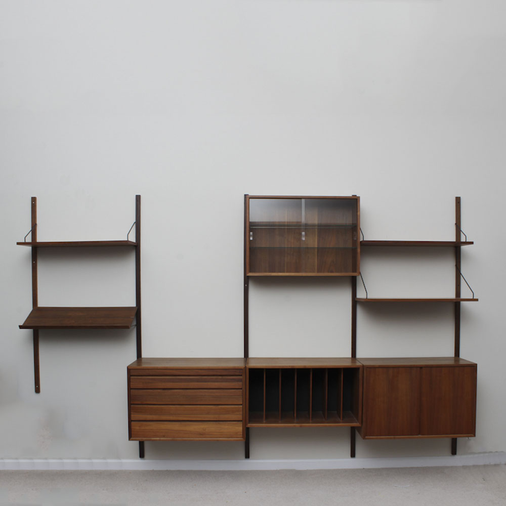 Mid-Century American Beauty Floating Shelving Unit