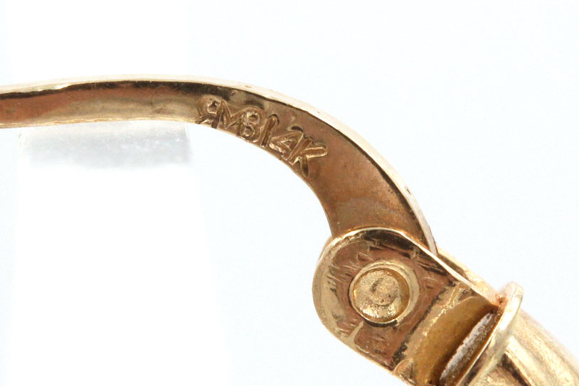 14K Yellow Gold Earrings