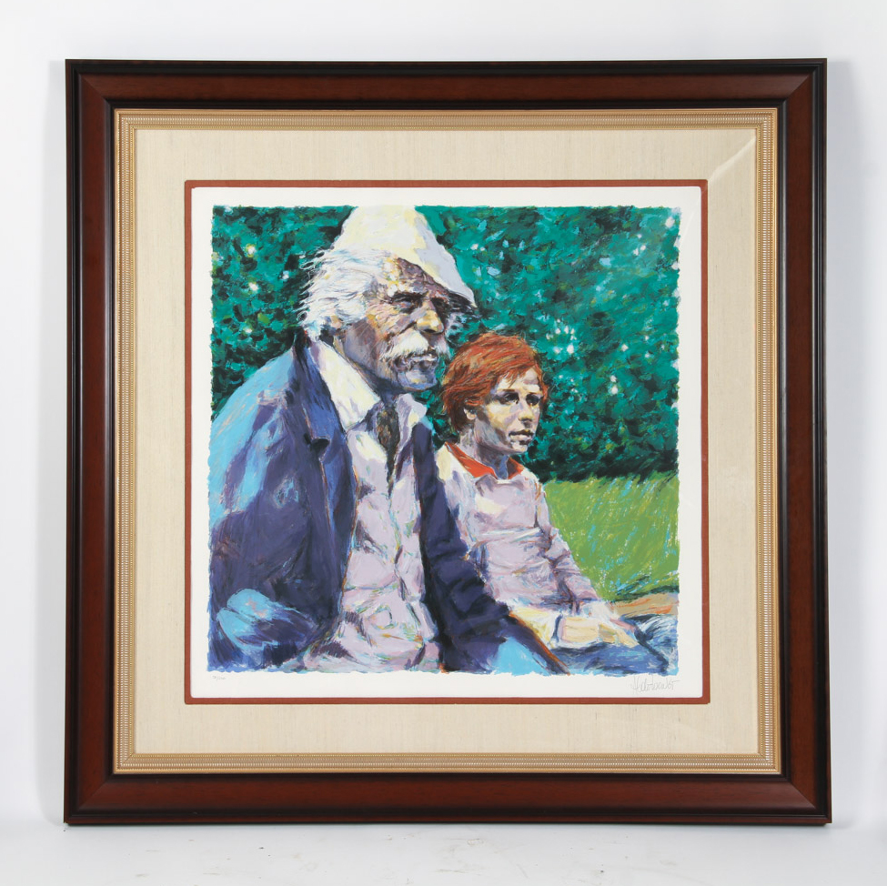 Aldo Luongo Lithograph on Paper "Destiny"