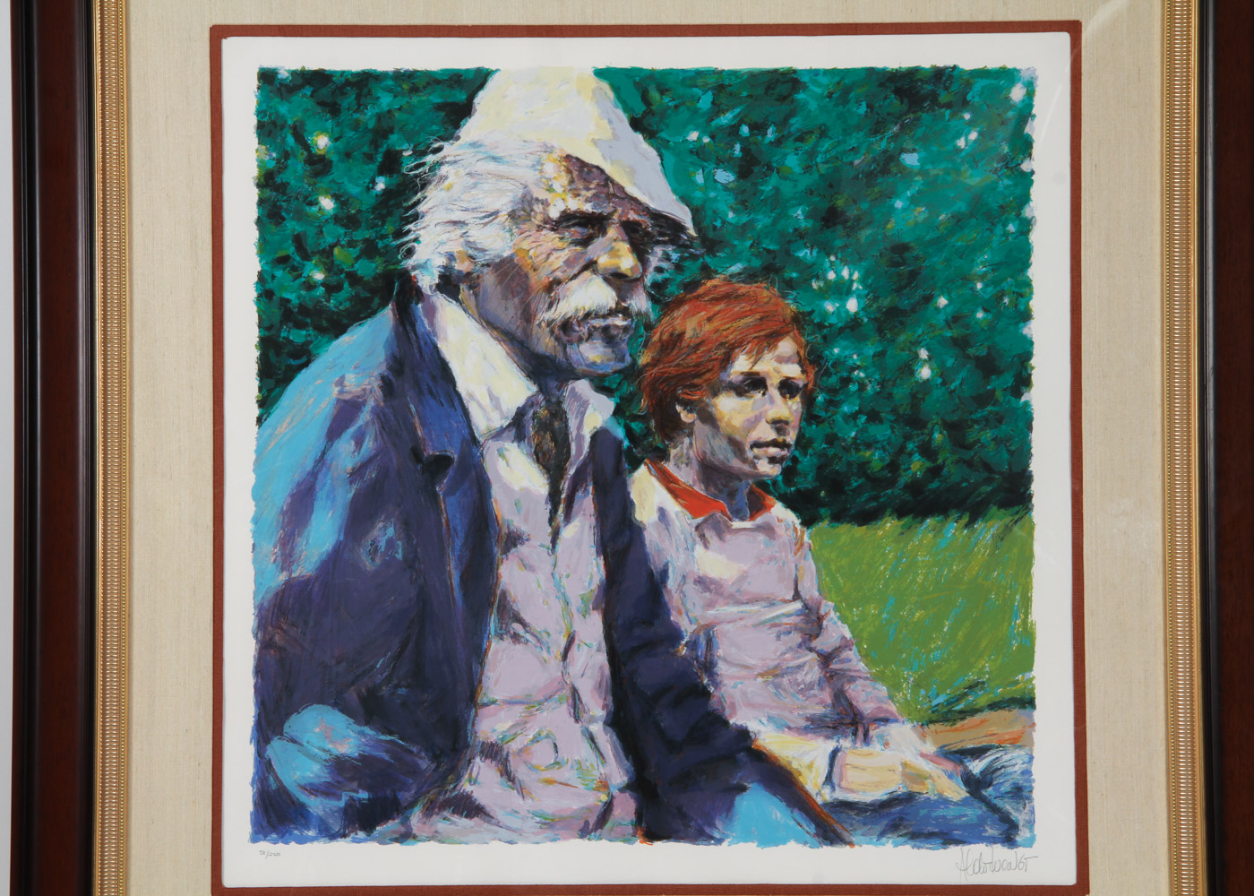 Aldo Luongo Lithograph on Paper "Destiny"