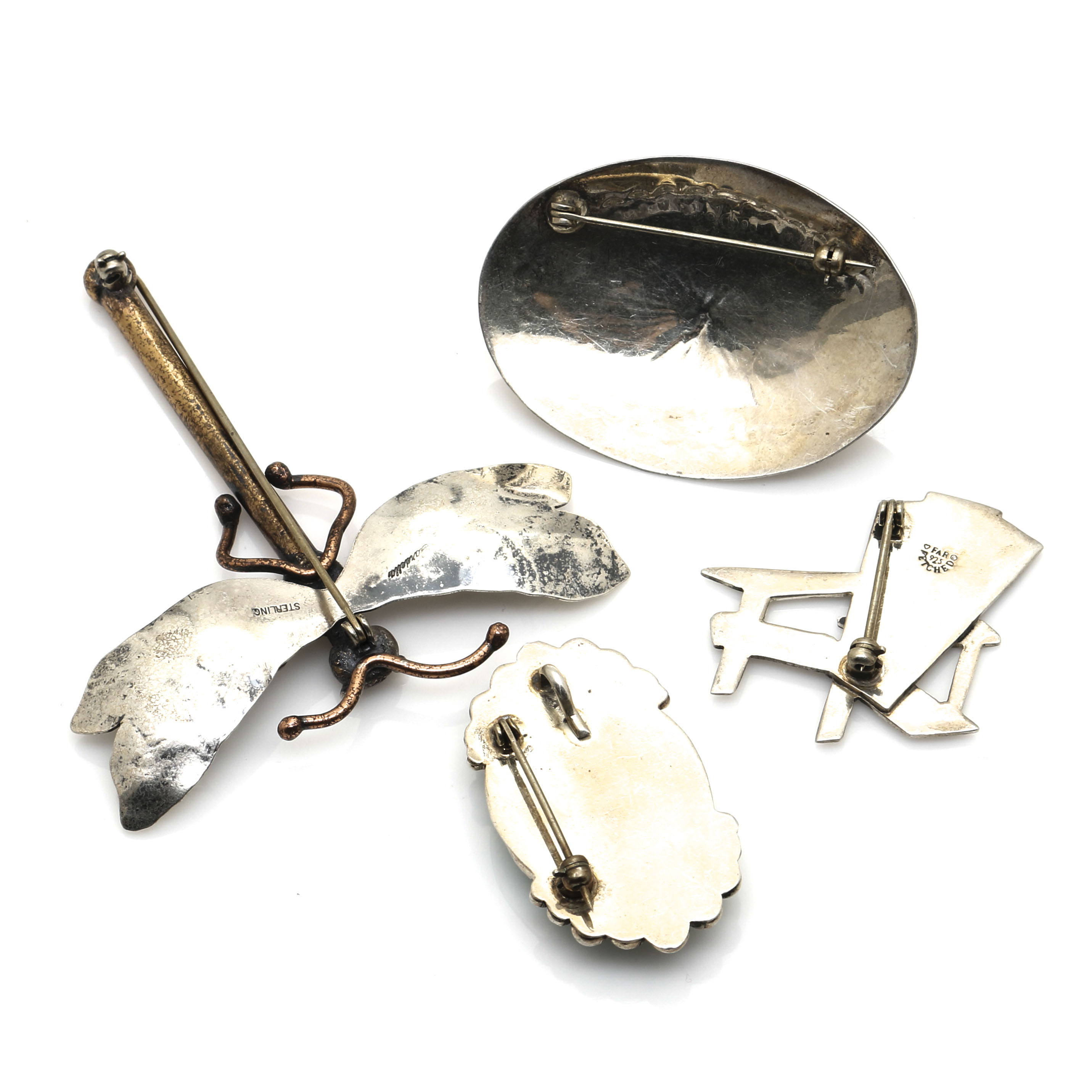 Sterling Silver Gemstone Jewelry Featuring Adirondack Brooch by Far Fetched and Southwest Style