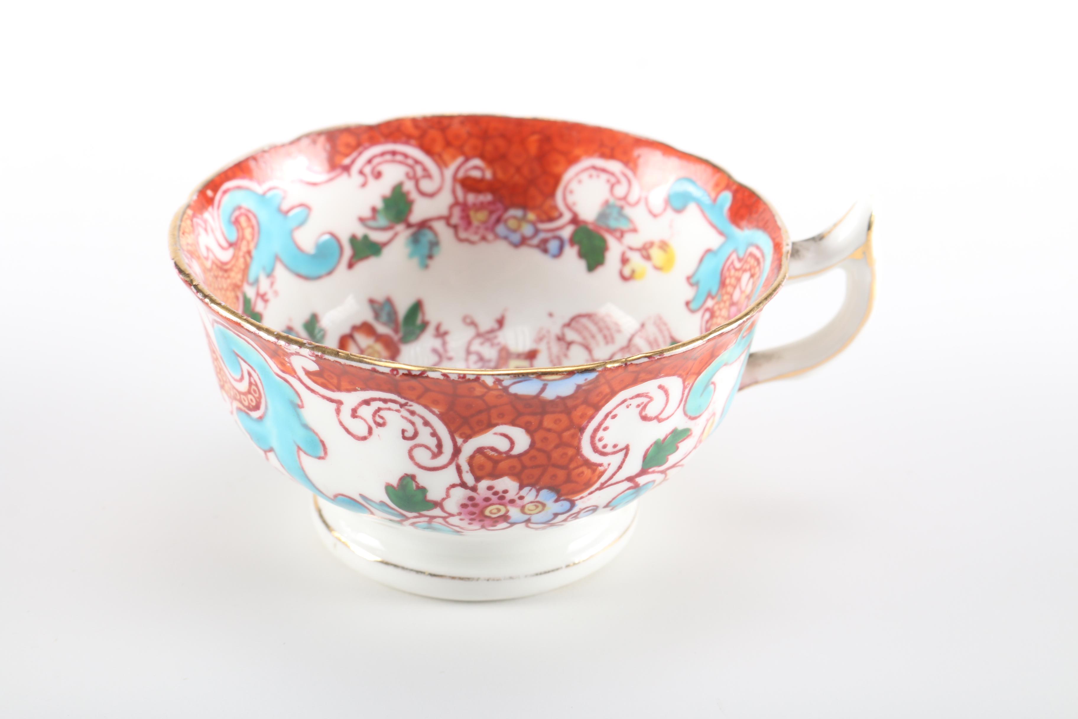 Asian Floral Tea Set