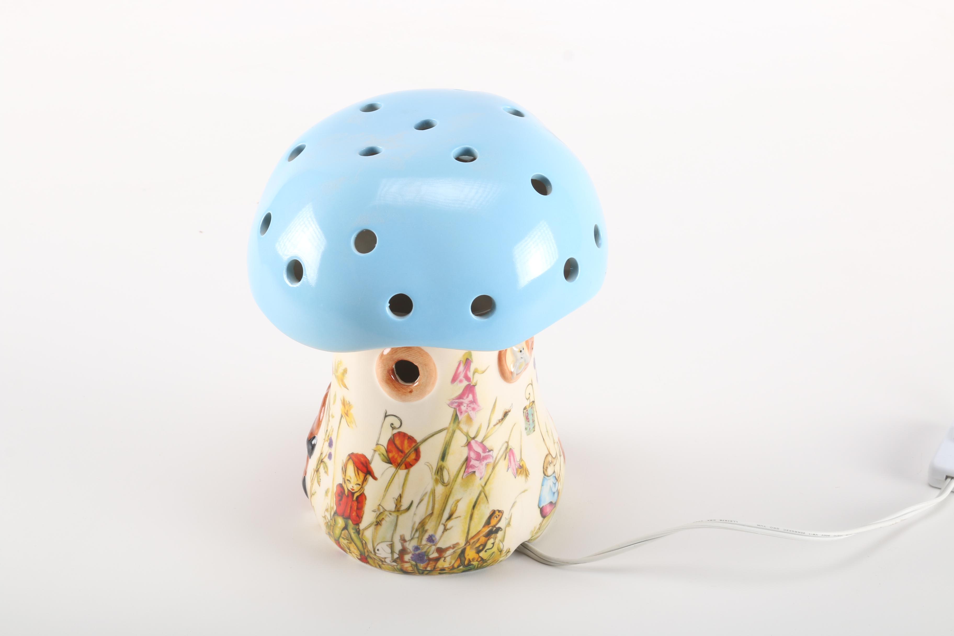 White Rabbit Childrens Lamp