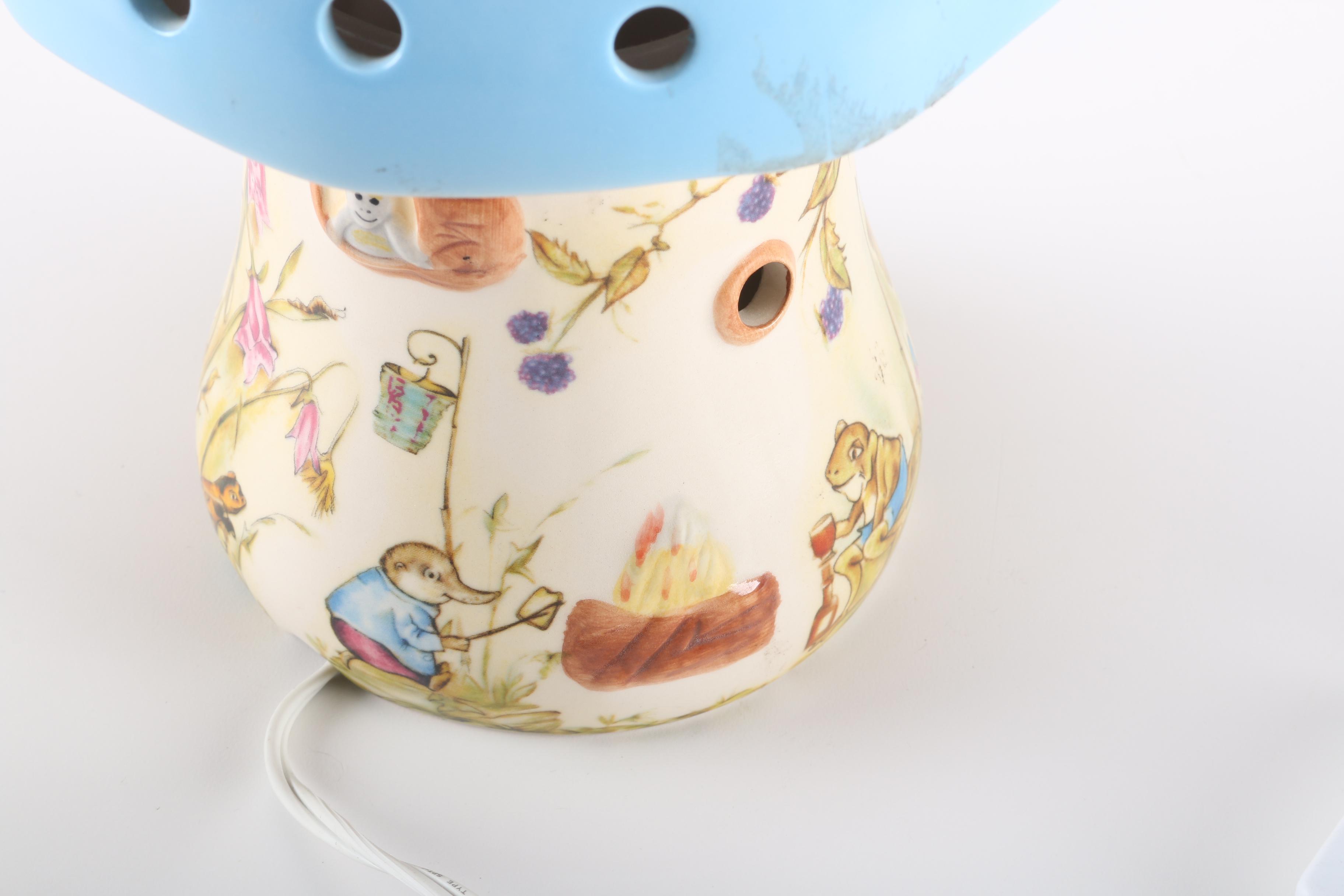 White Rabbit Childrens Lamp
