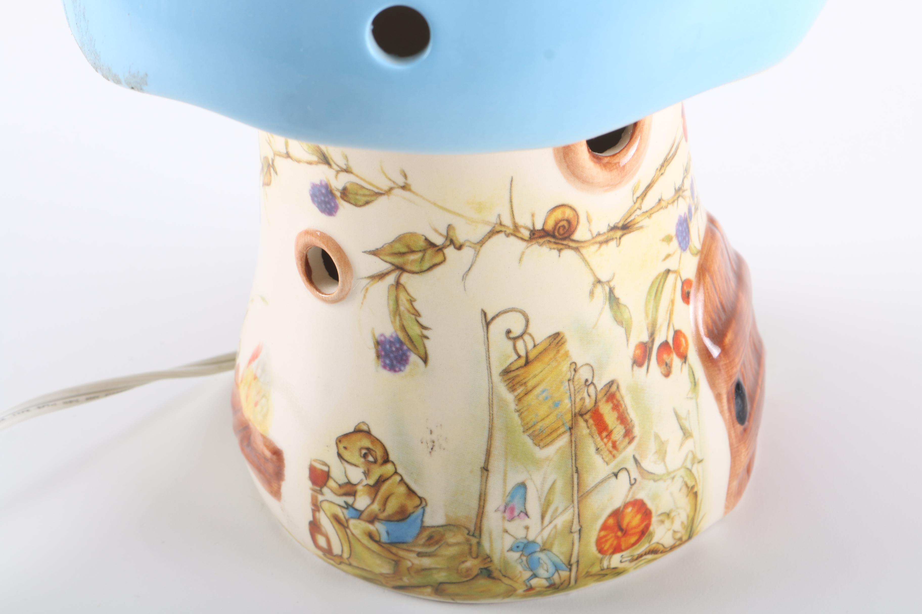 White Rabbit Childrens Lamp