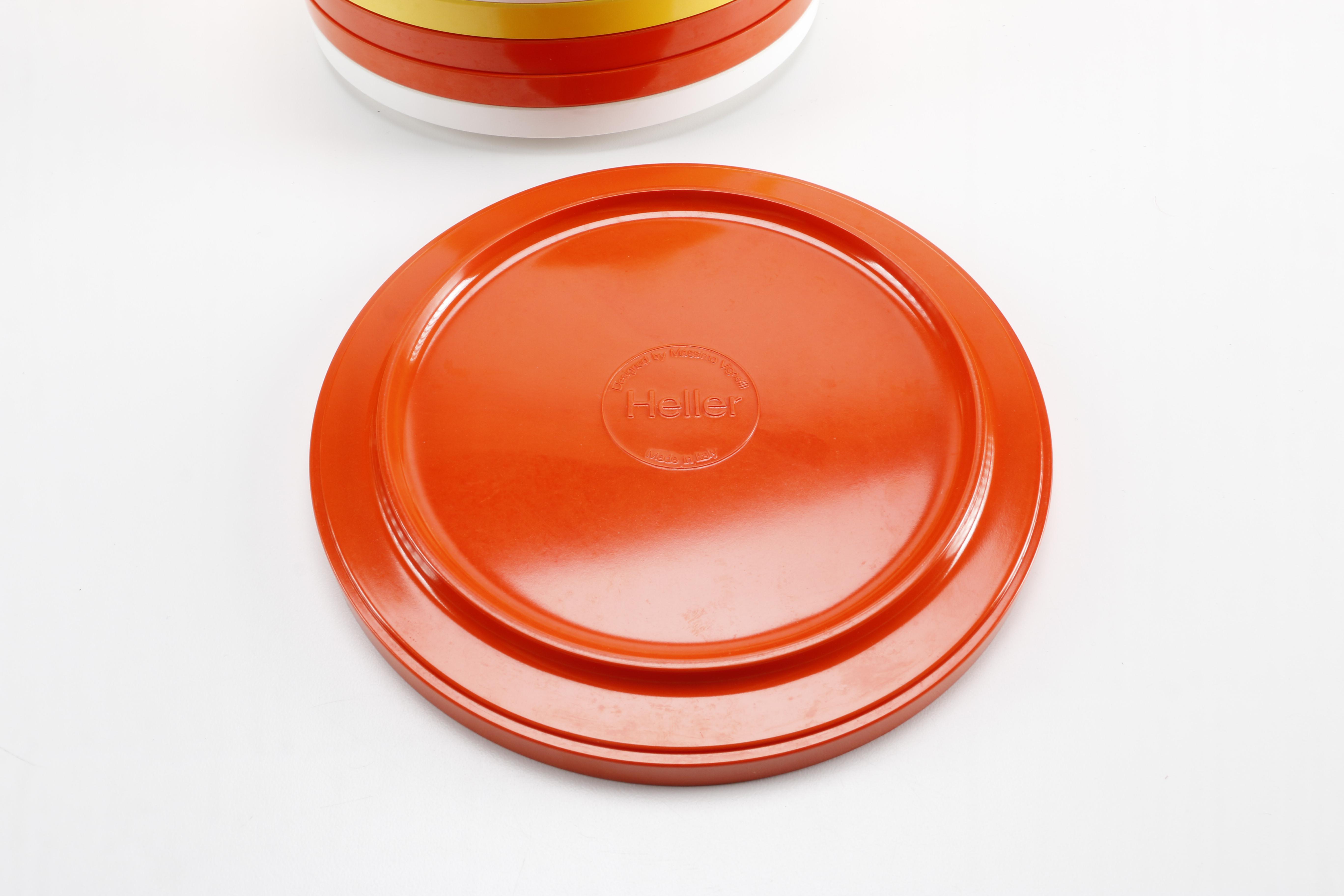 1964 Italian Heller Melamine Dishware