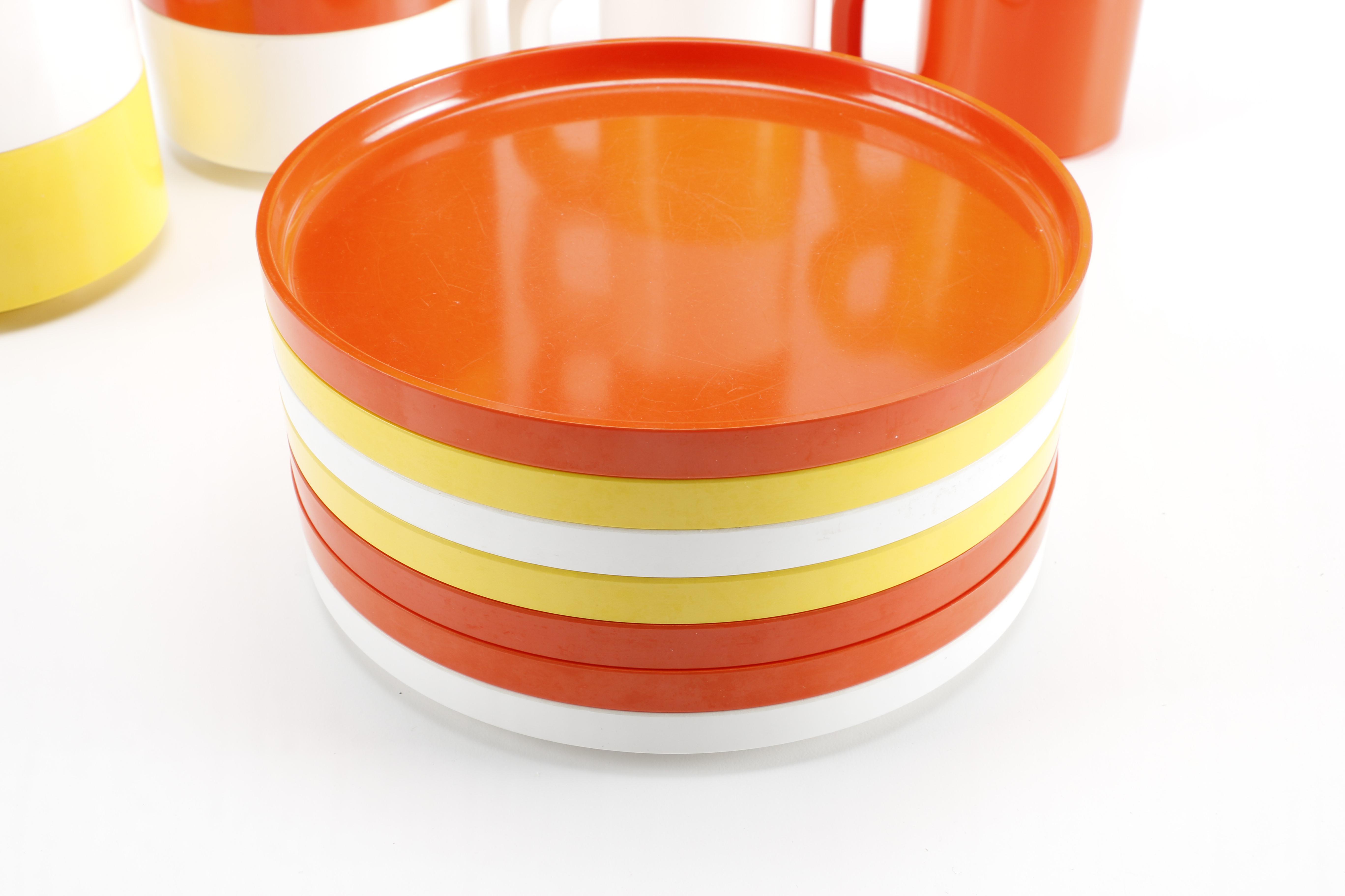 1964 Italian Heller Melamine Dishware