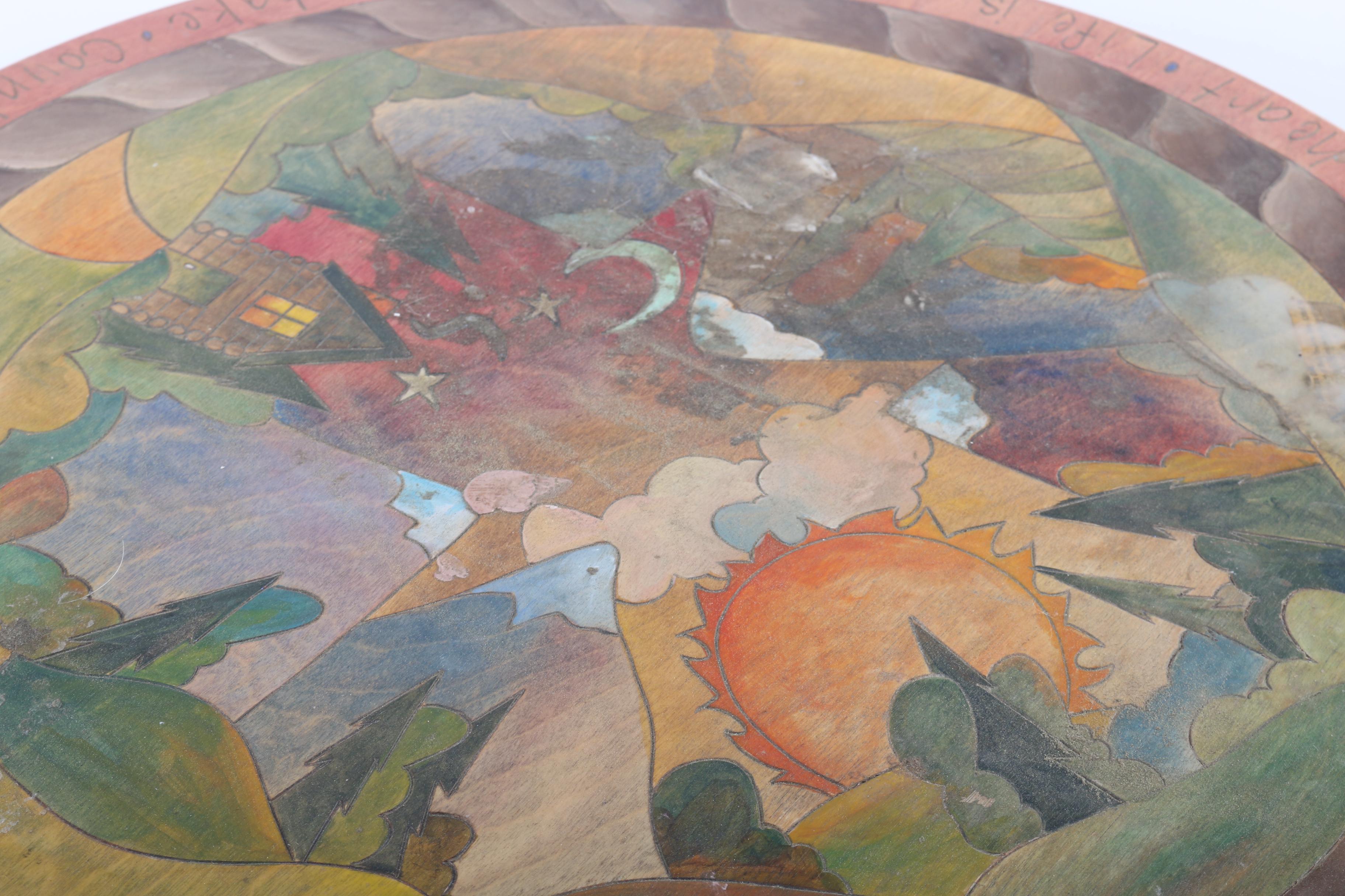 Sticks Artisan-Designed Lazy Susan